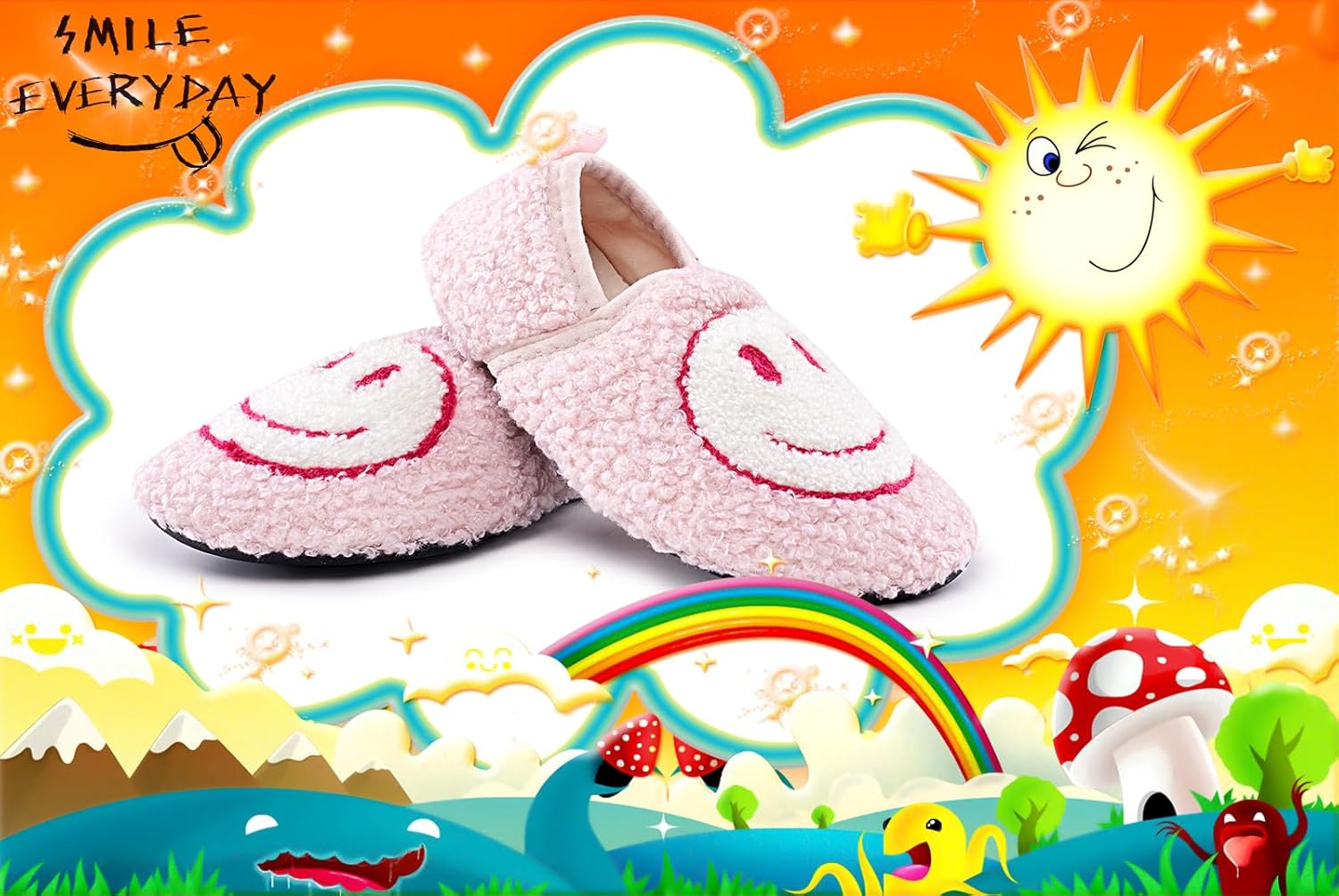 Smile Face Slippers