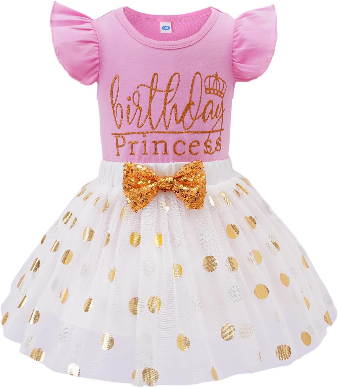LYSMuch Toddler Princess Outfit