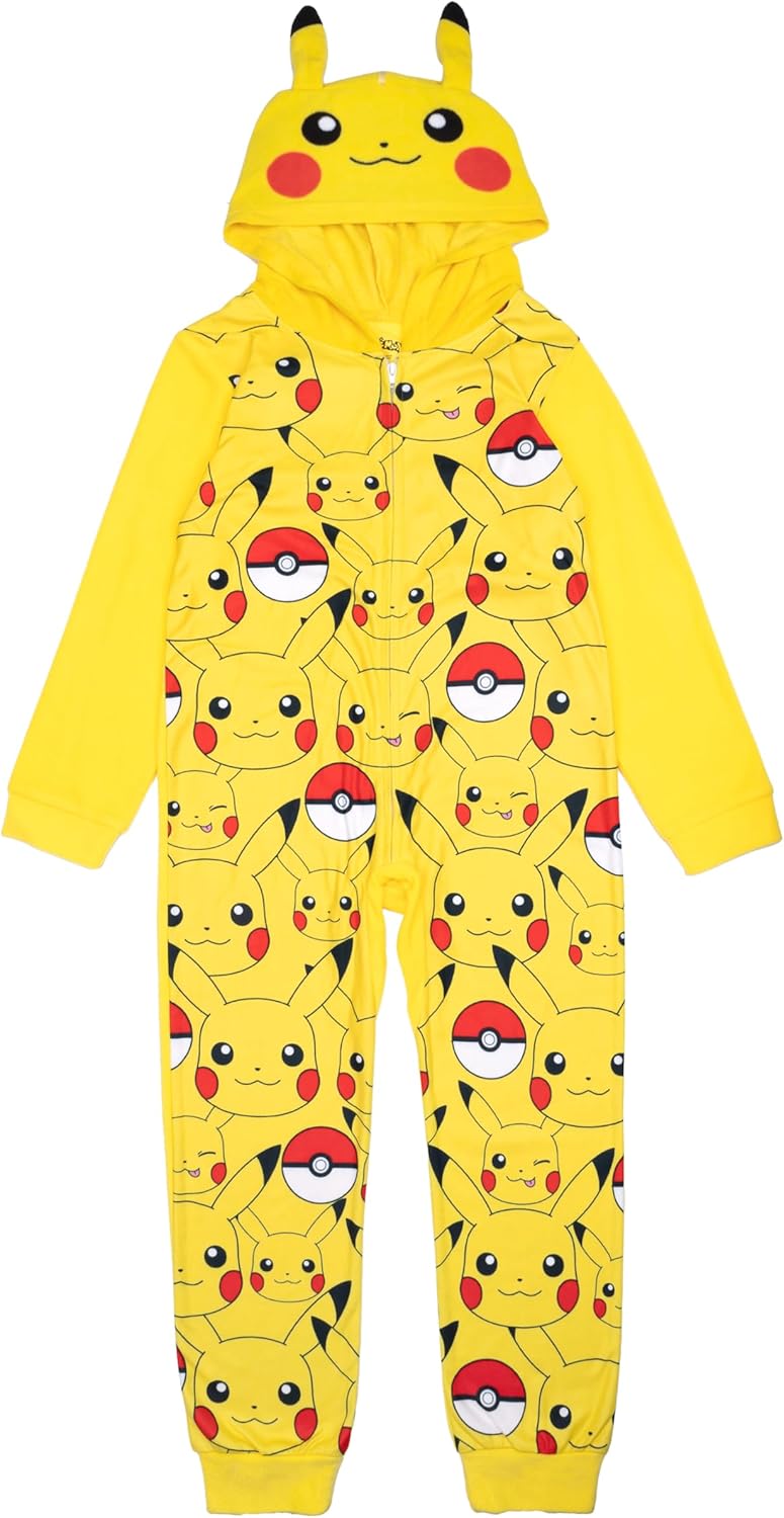 Pokemon Kids One-Piece Pajamas