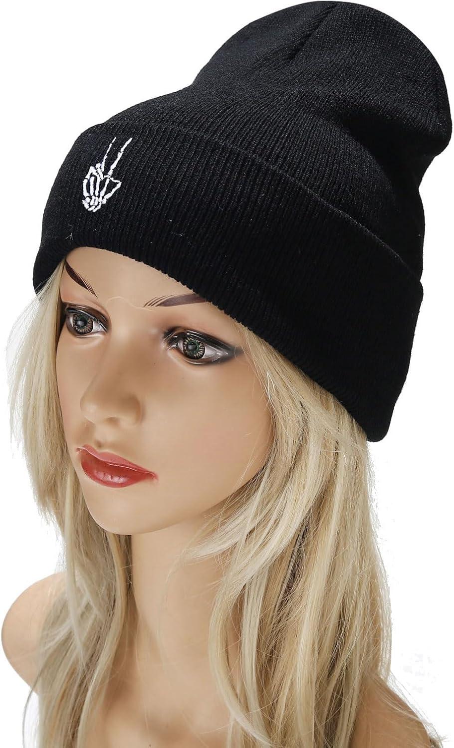 Halloween Knitted Skull Cap
