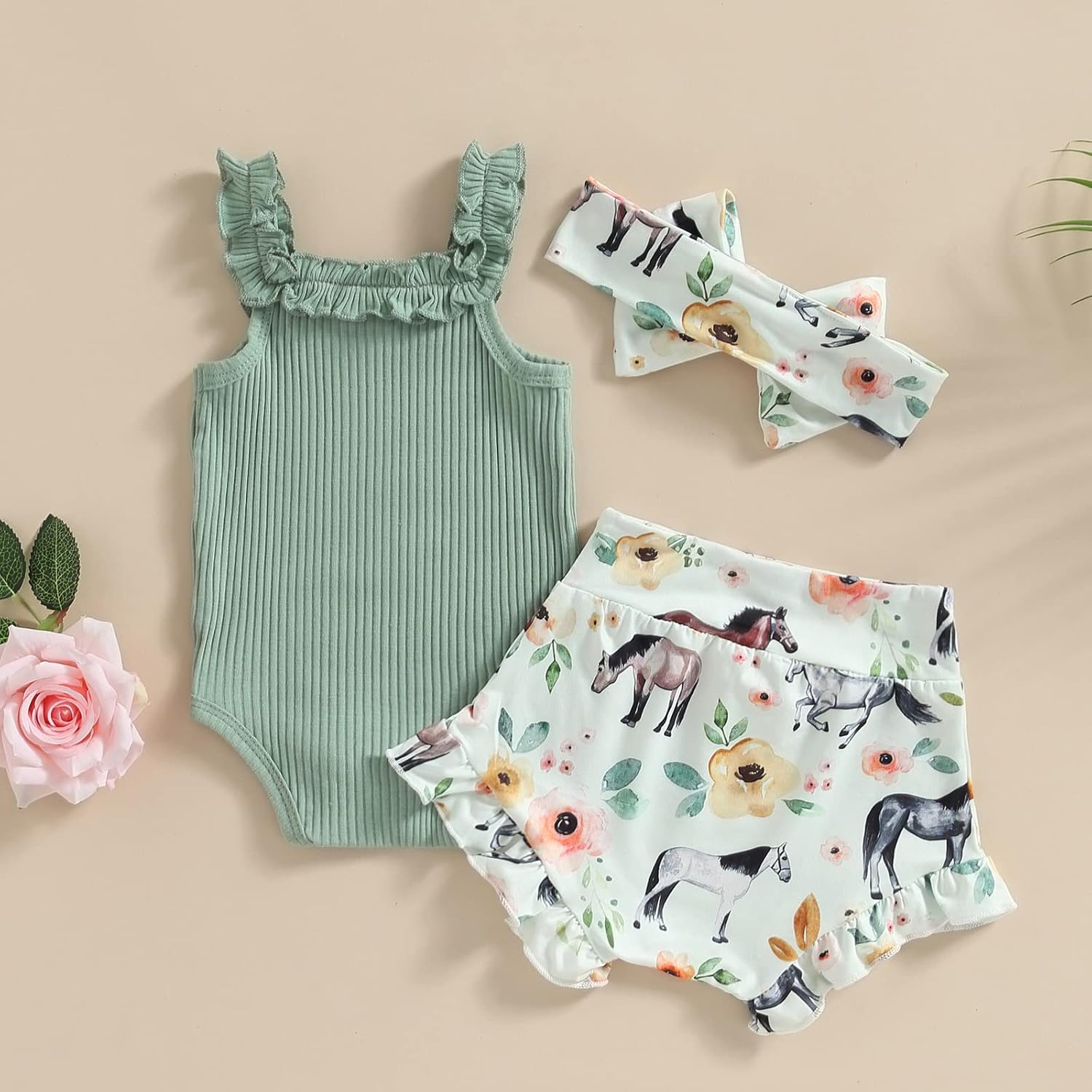 Perfect Toddler Girl Summer Outfit for 0-18 Months