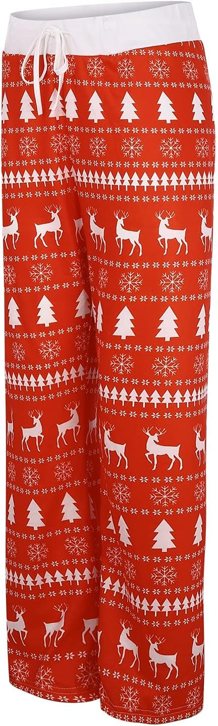 High Waist Christmas Pajamas