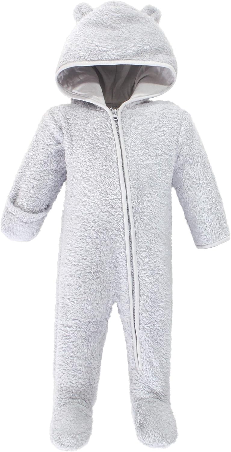 Hudson Baby Unisex Fleece Sleep and Play