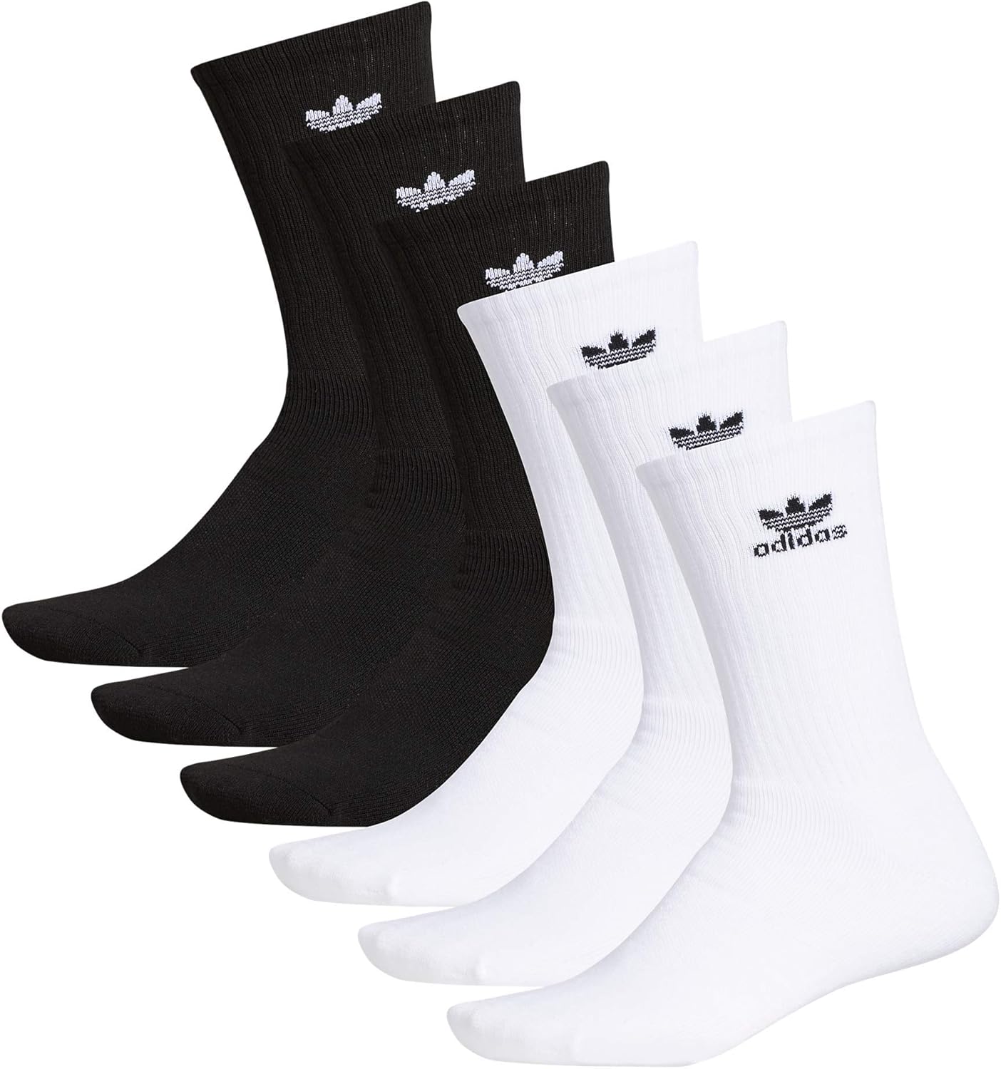 Adidas Originals Go Red Exclusive - Crew Socks for Men Women 6 Pairs