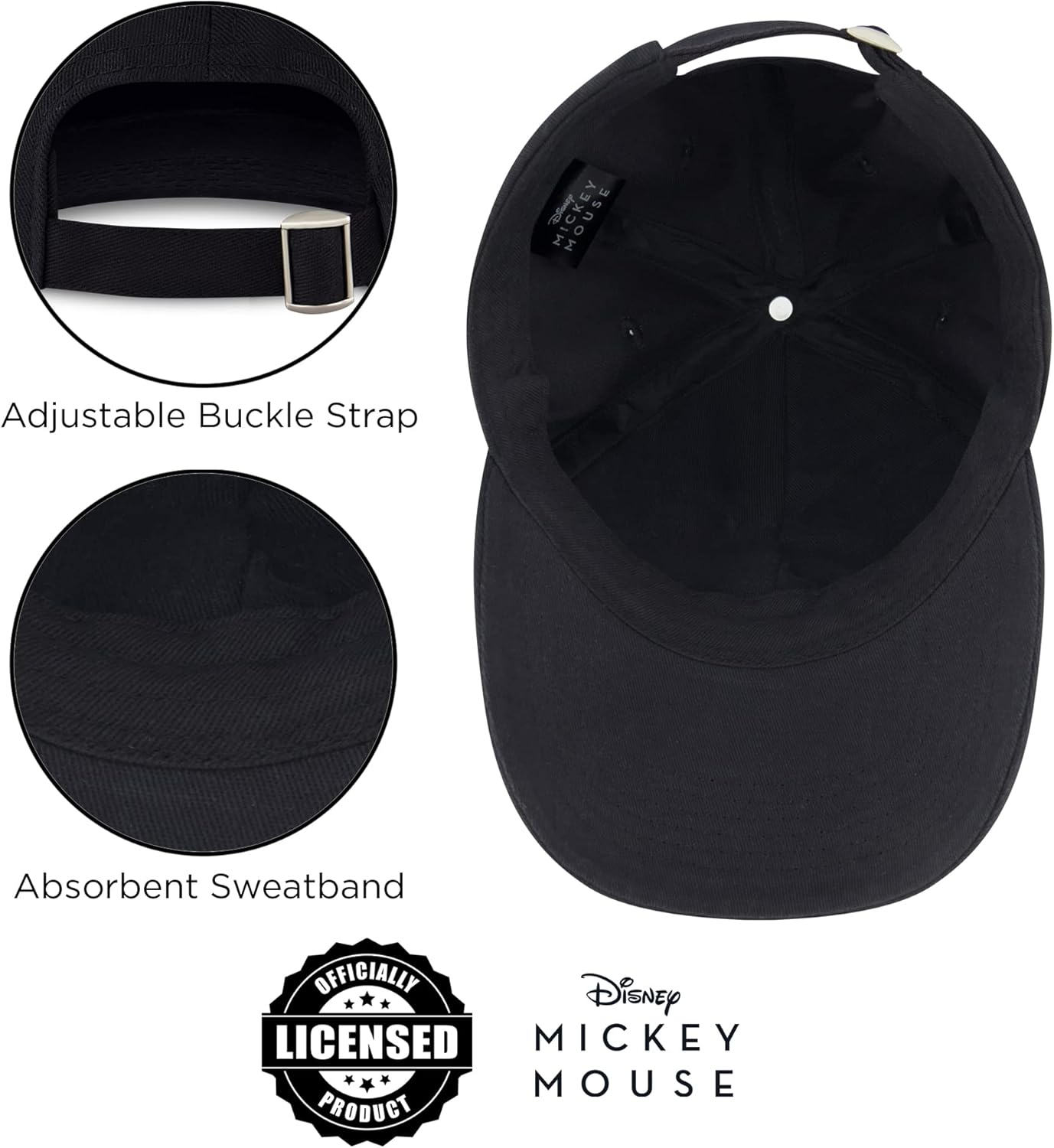Mickey Mouse Mens Baseball Cap