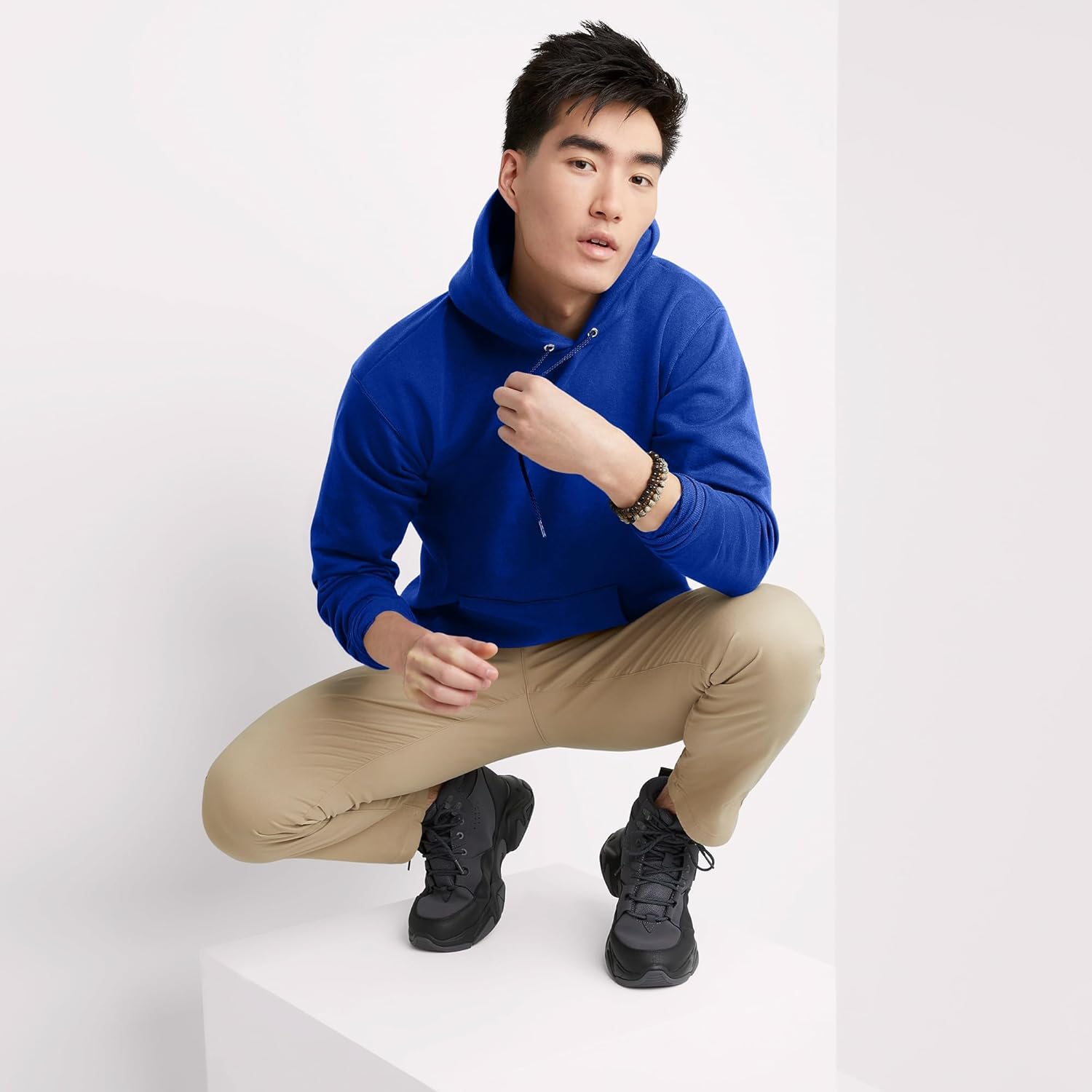 Hanes EcoSmart Mens Fleece Hoodie