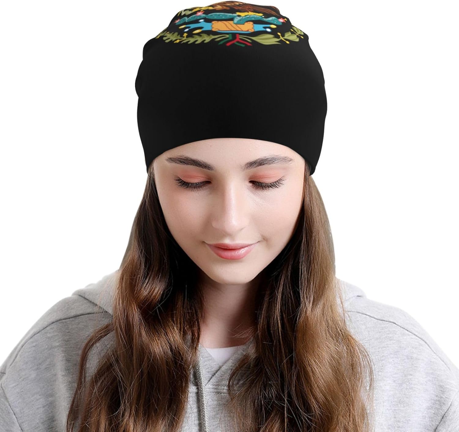 Stylish Novelty skull beanie for warm weather men and women