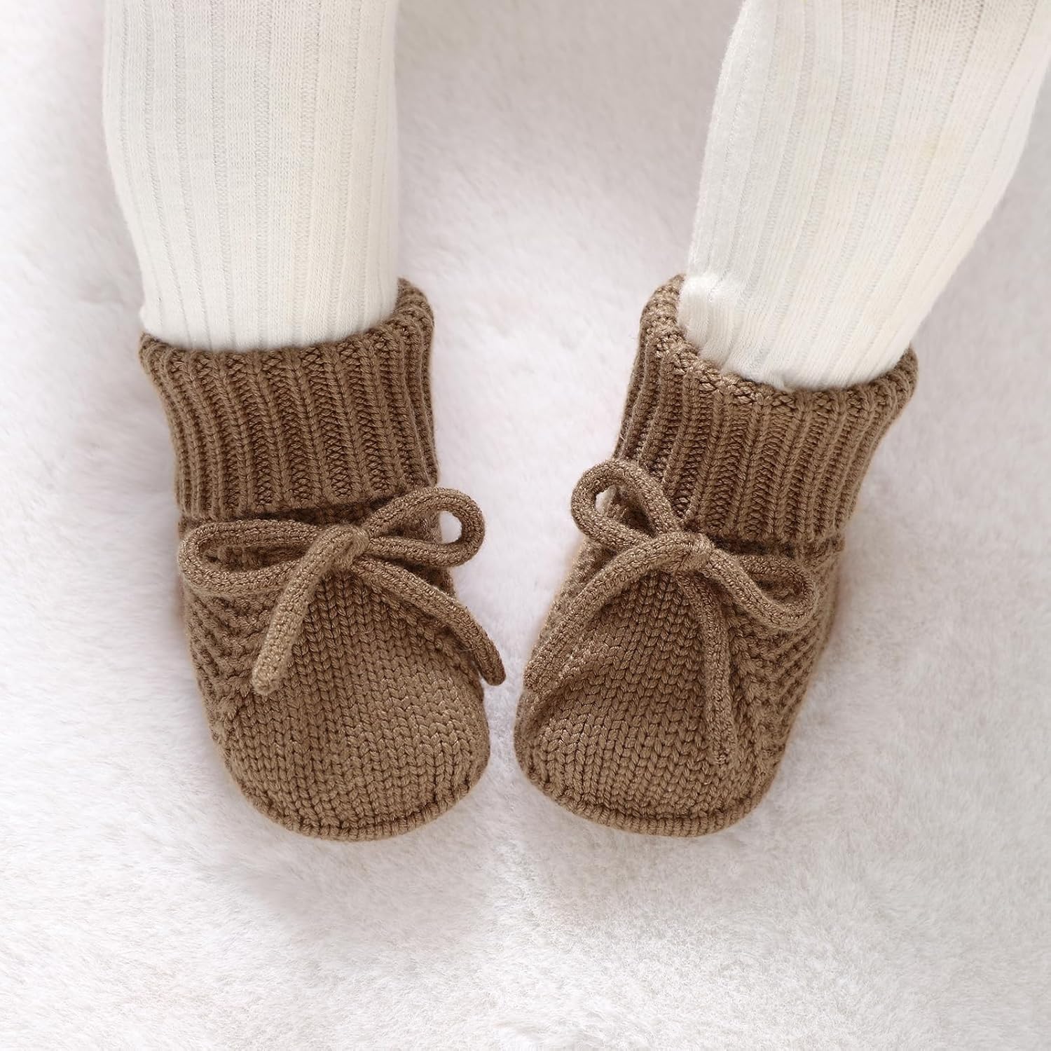 Perfect Cozy Baby Booties for Crawlers Walkers
