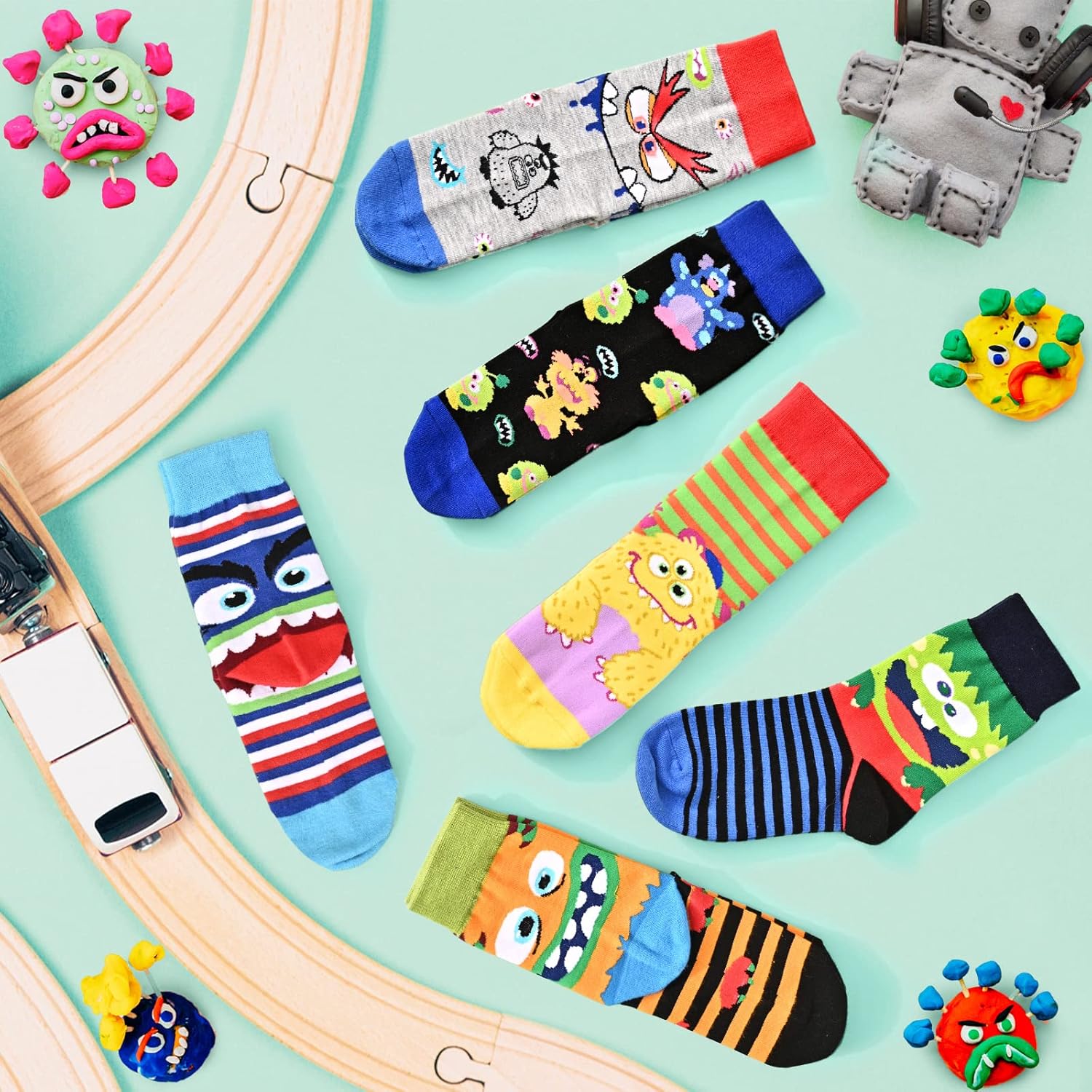 Kids Socks 4-6 Pack