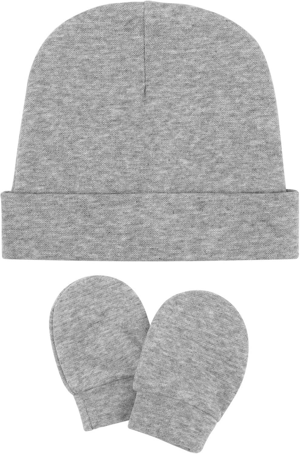 Perfect for Newborns DRESHOW BQUBO Baby Hats and Mittens Set