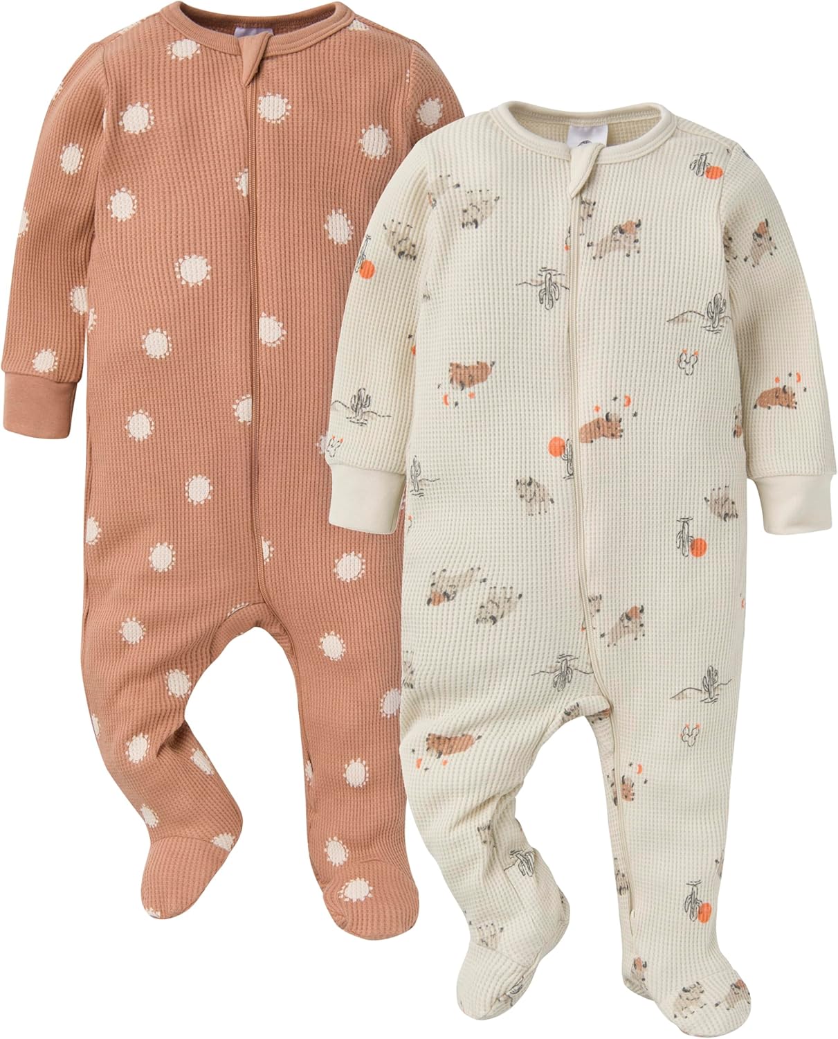 2-Piece Gerber Unisex Sleep N Play Thermal Overalls