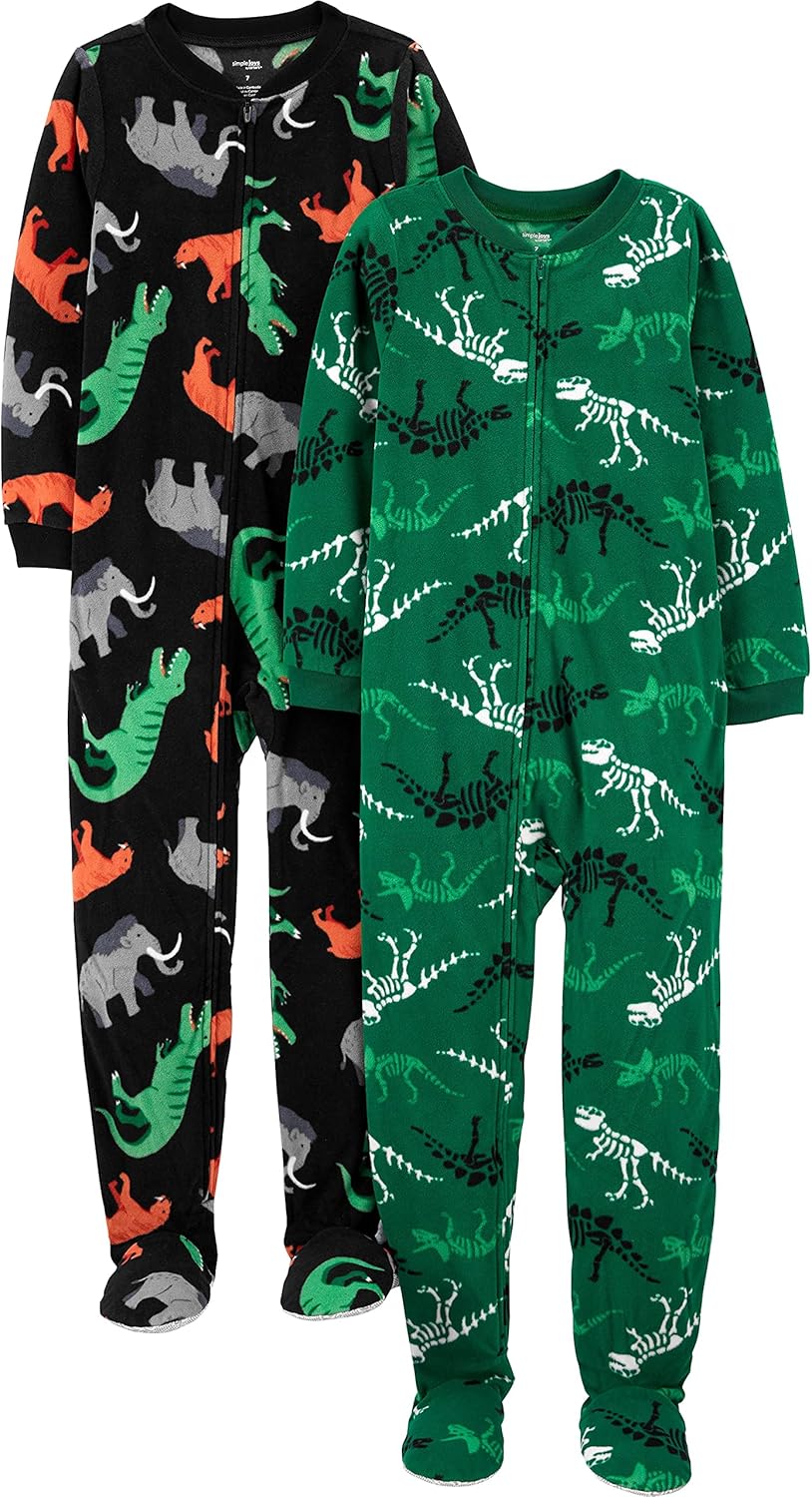 Simple Joys by Carters Flame Resistant Fleece Pajamas