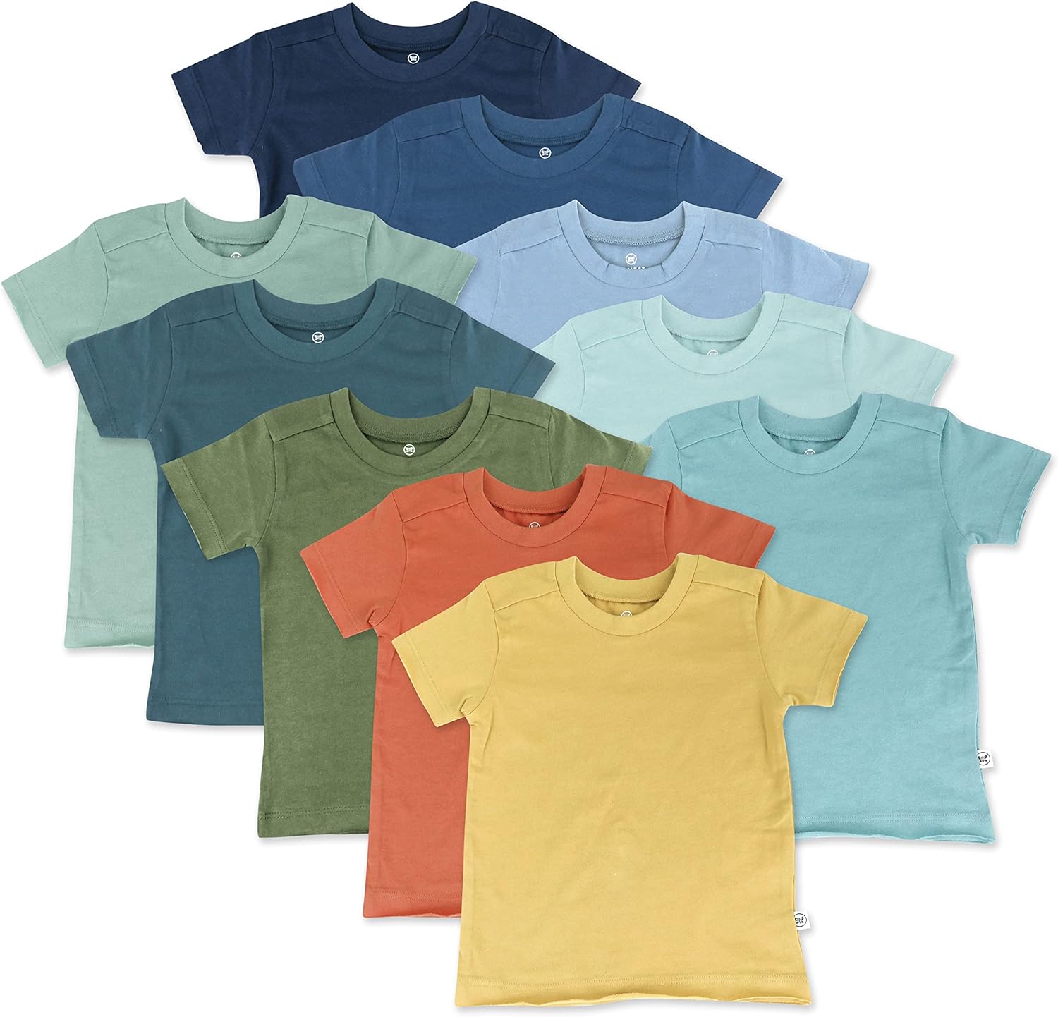 Organic Cotton T-Shirt Tee - Honest Baby Multipack