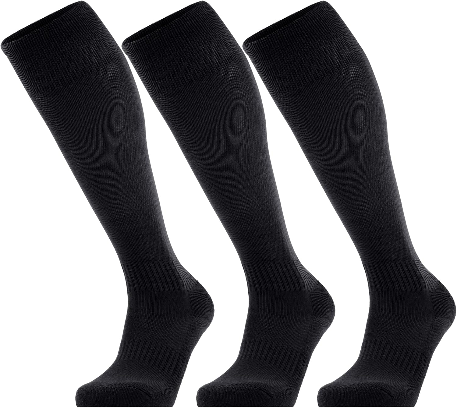 GRAPMKTG 3 Pack Multi-Sport Knee High Socks for Men Women