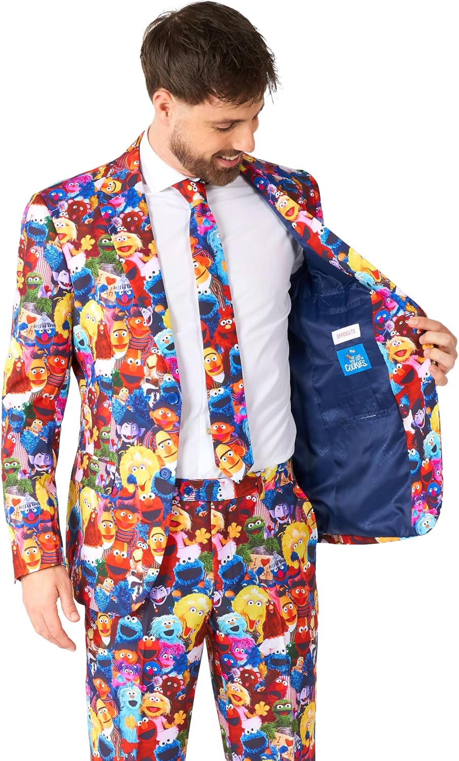 Sesame Street Slim-Fit Suit Set