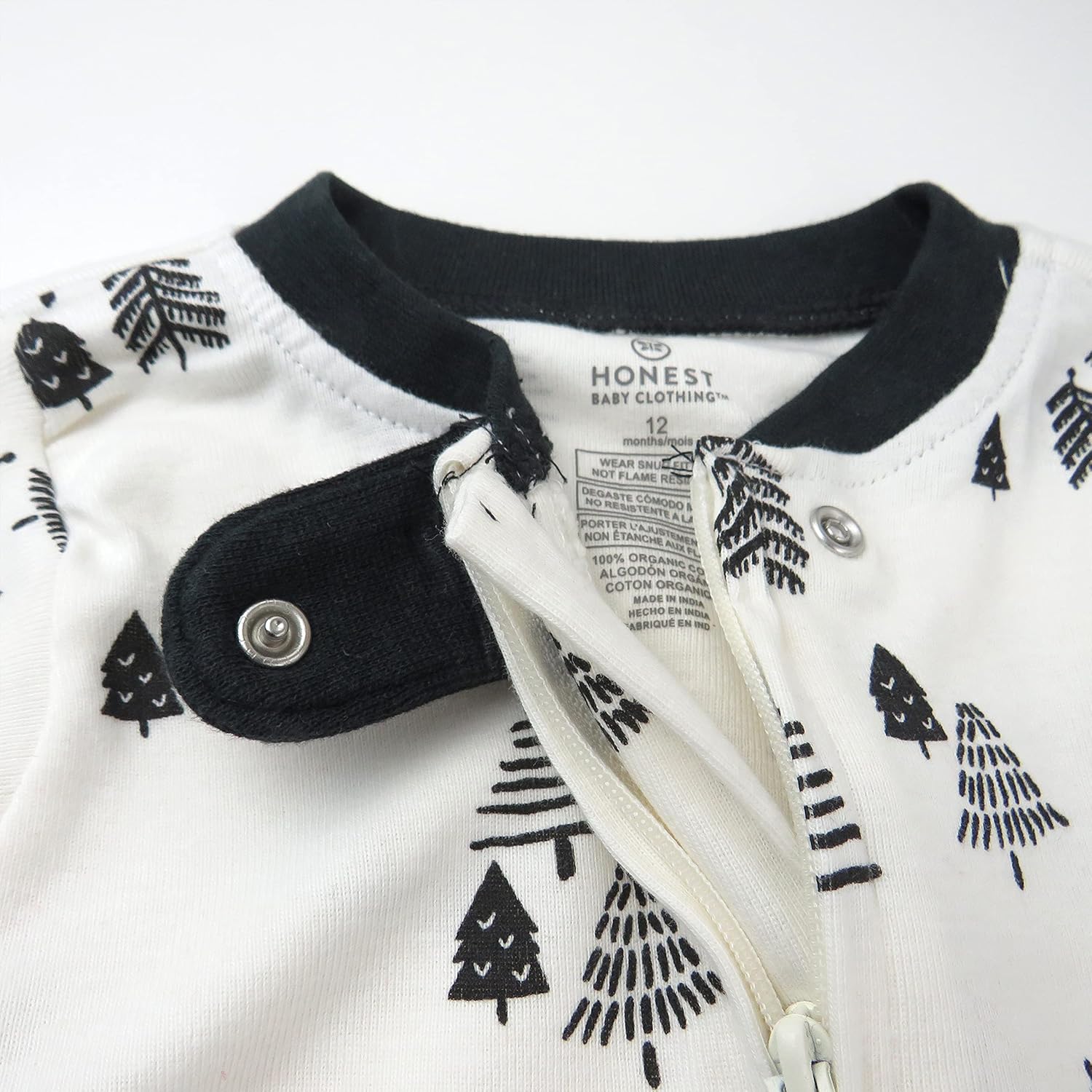 HonestBaby Baby Footed Pajamas - 2-Piece Set