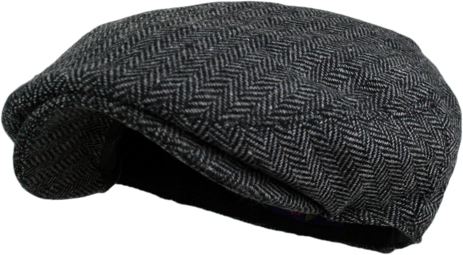 Classic Herringbone Ivy Newsboy Cap