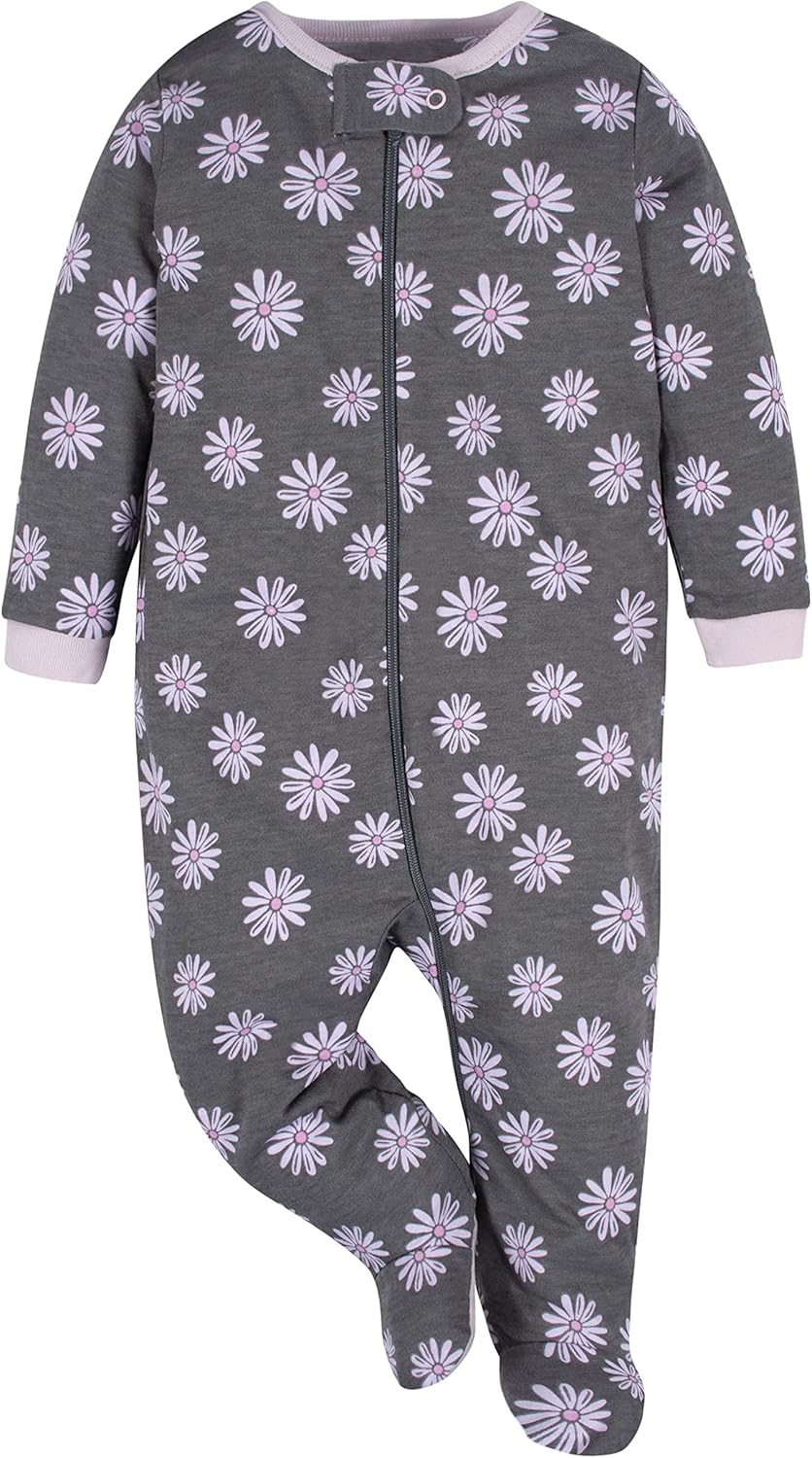Gerber Sleep n Play Footies for Baby Girls