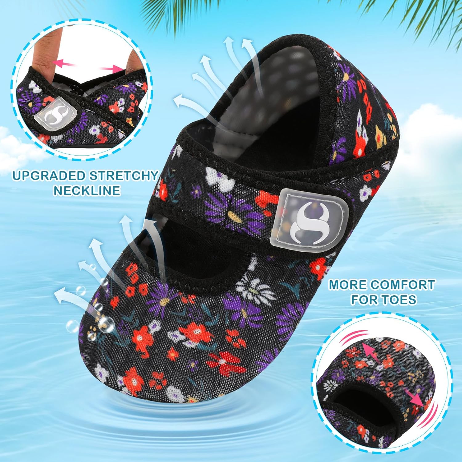 Scurtain Toddler Water Shoes