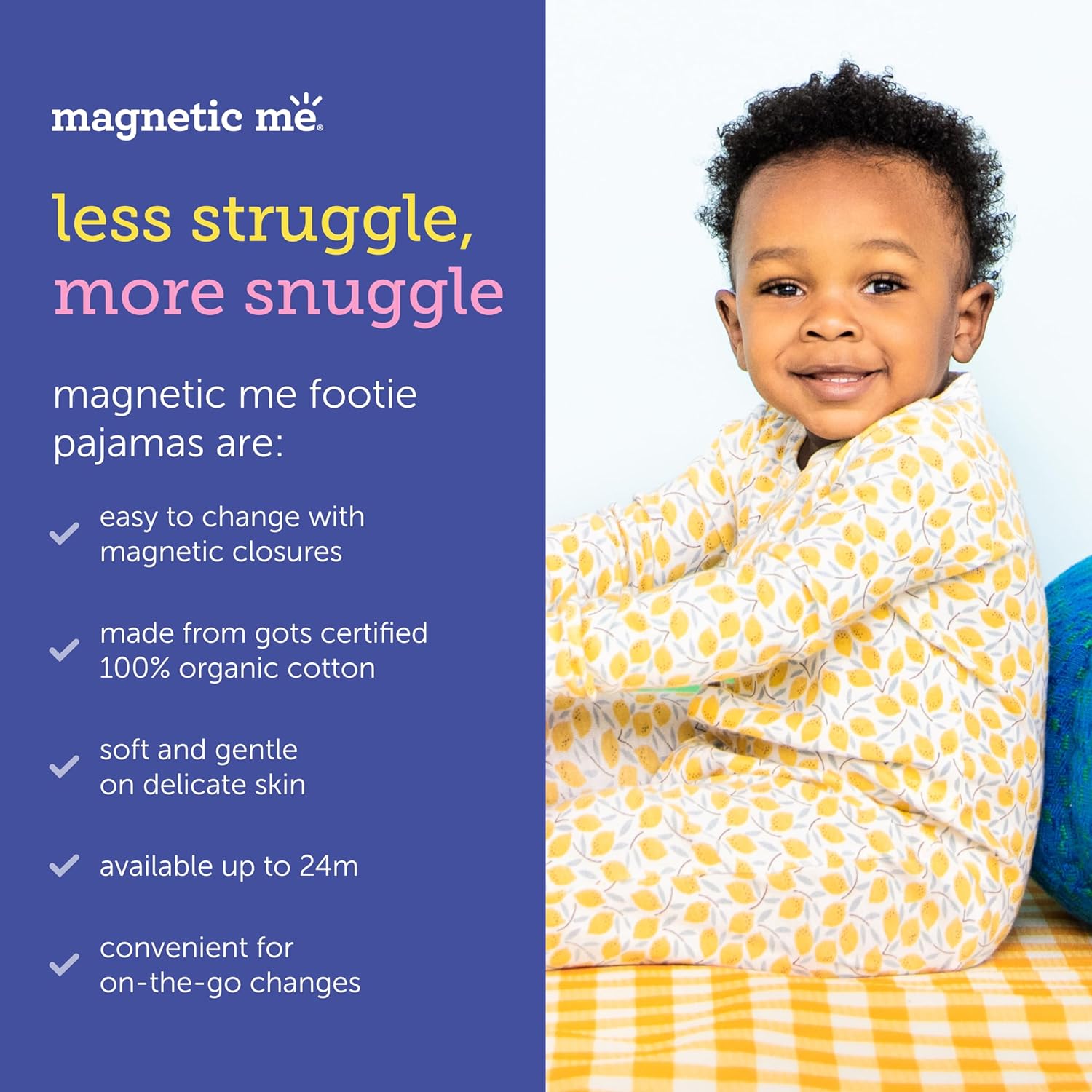 Magnetic Organic Pajamas for Sleep