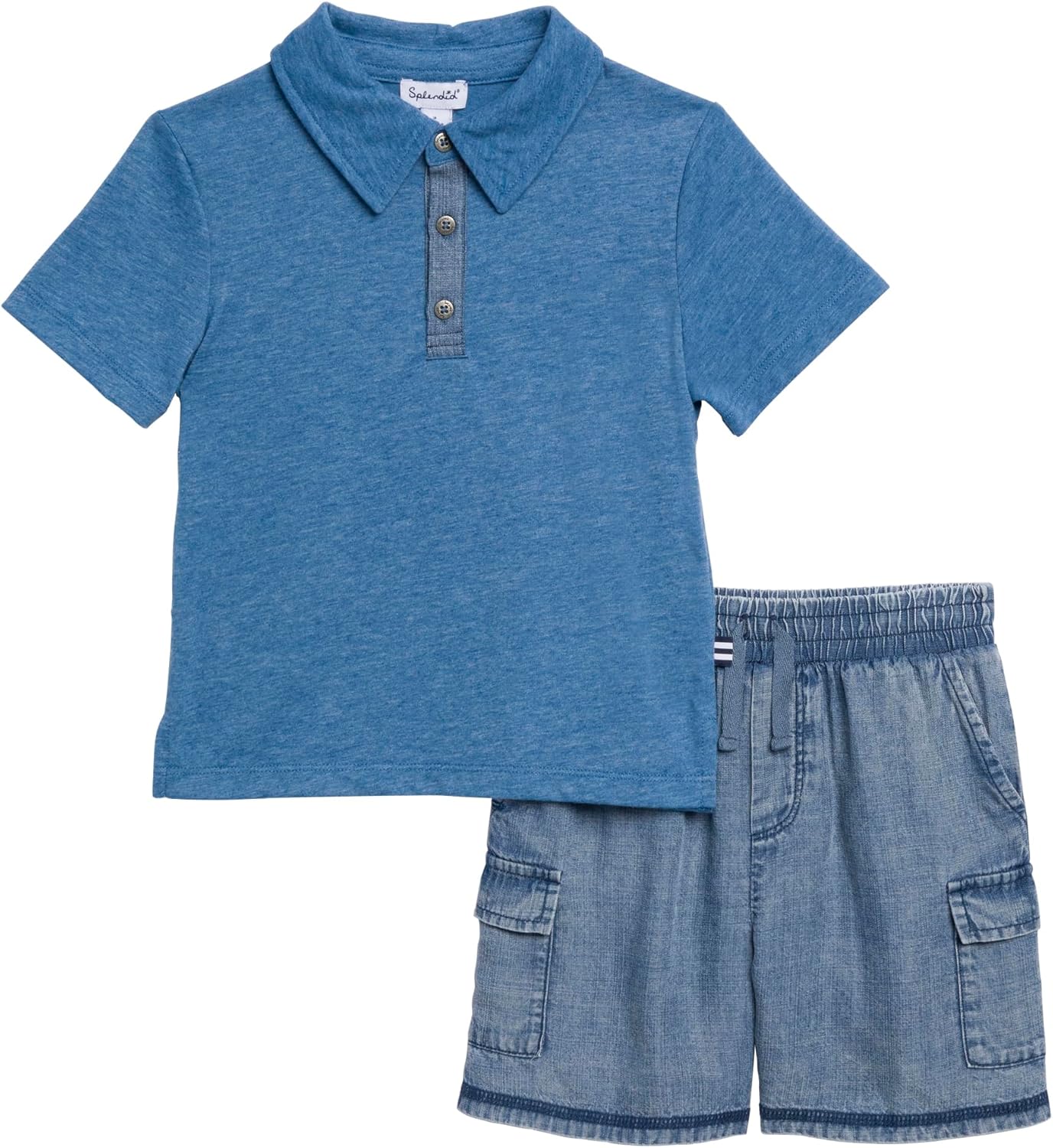 Splendid Kids Clothes Big Sur Polo Set for Baby Girls