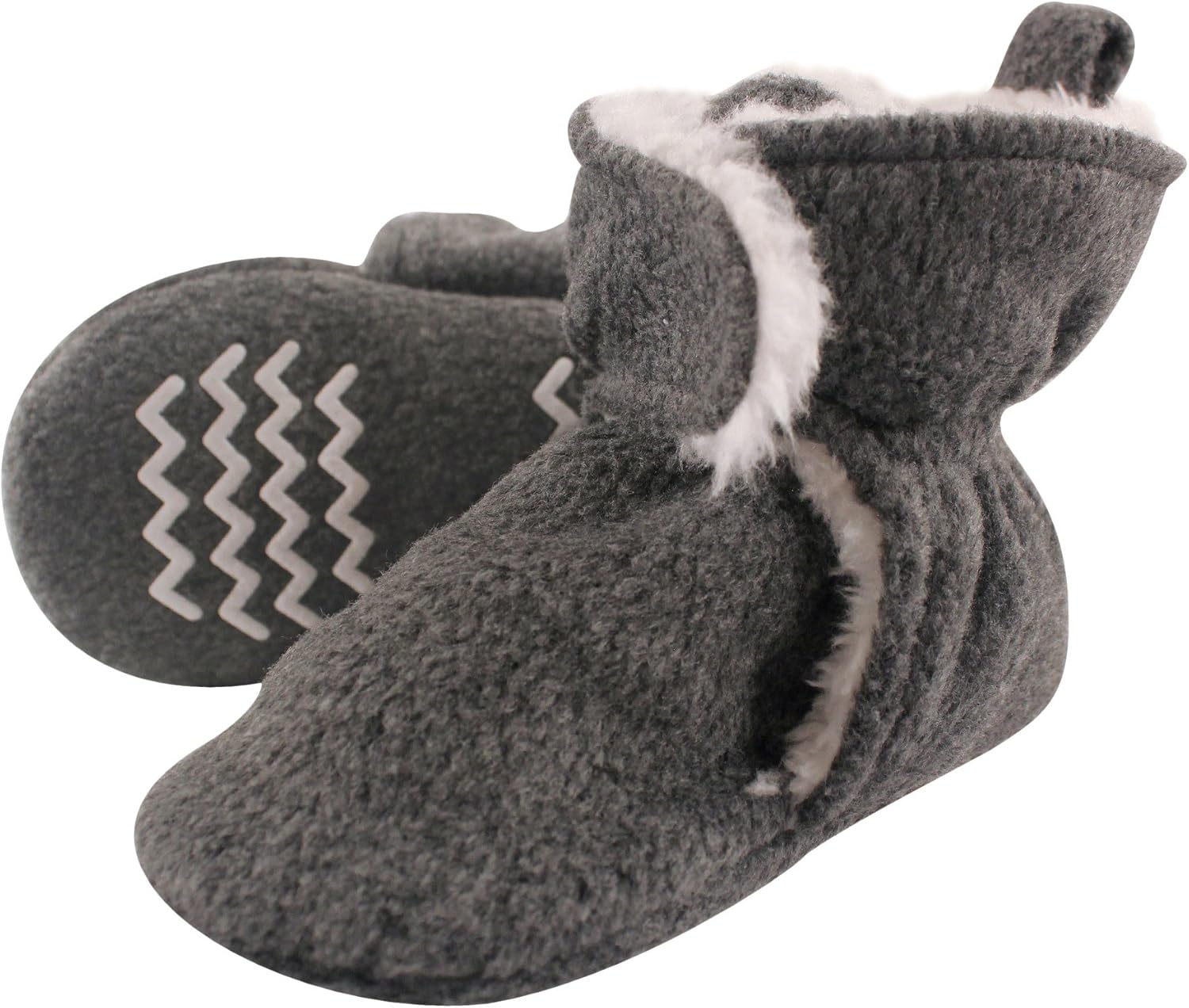 Cozy Faux Sherpa Fleece Baby Booties