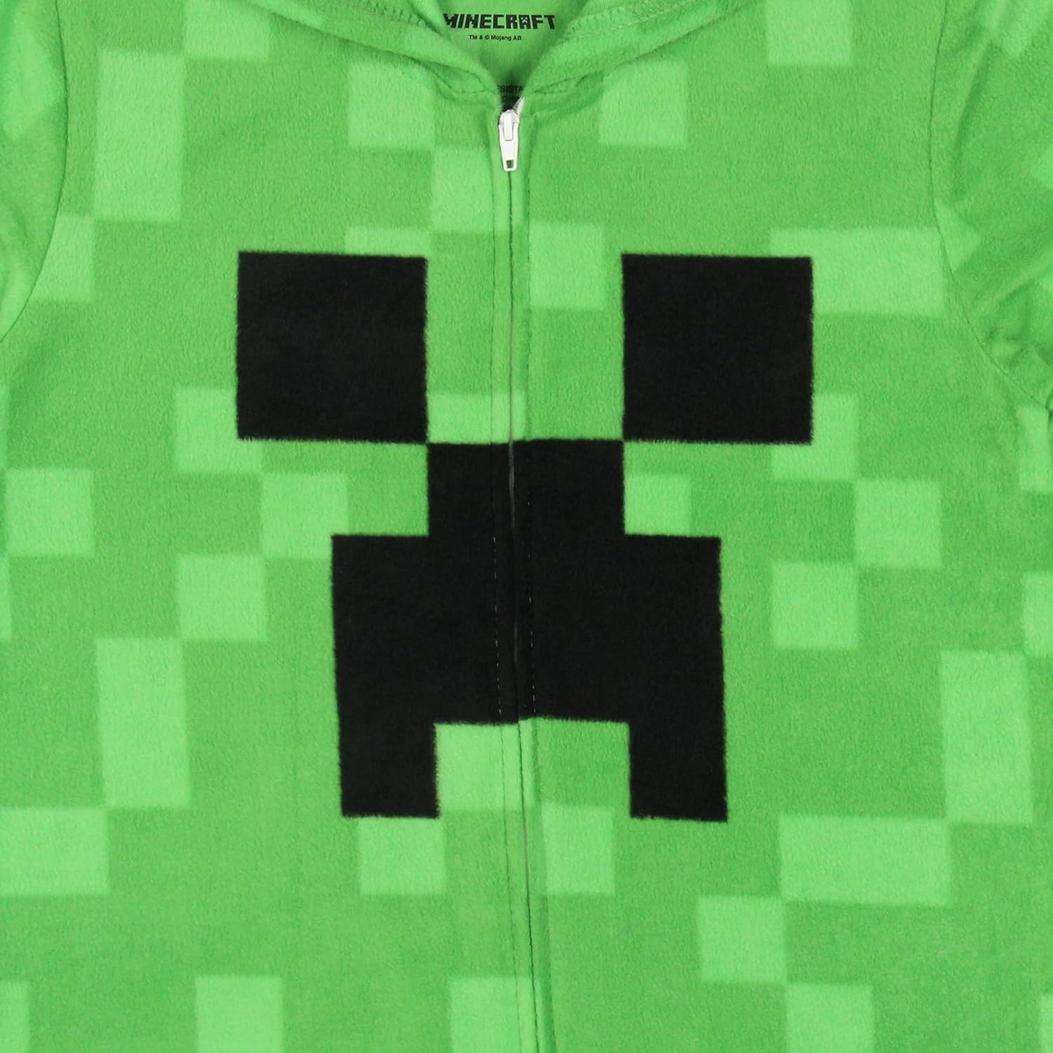 Minecraft Kids Creepers Union Suit Pajama