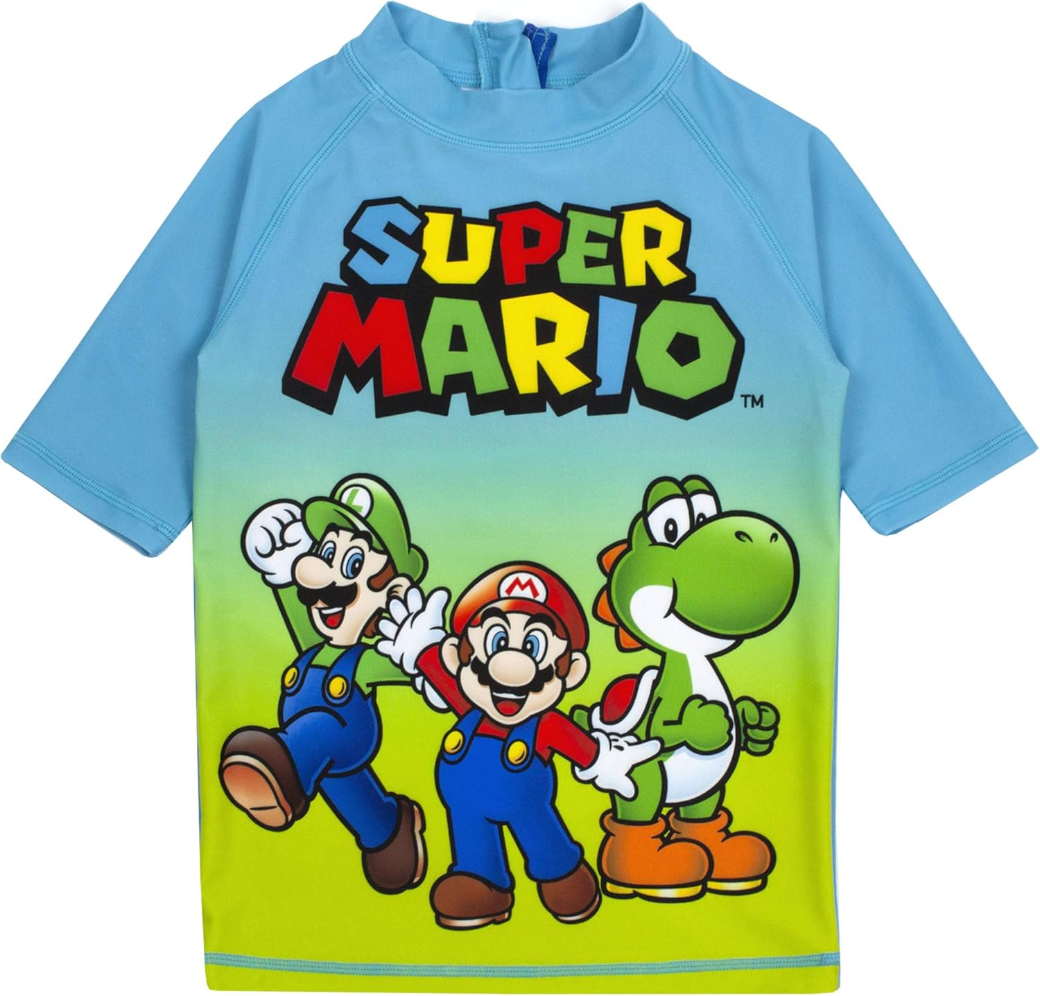 Two-Piece Boys Super Mario swimsuit UV50