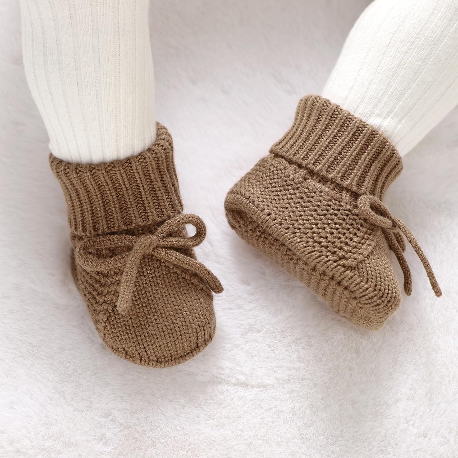Perfect Cozy Baby Booties for Crawlers Walkers