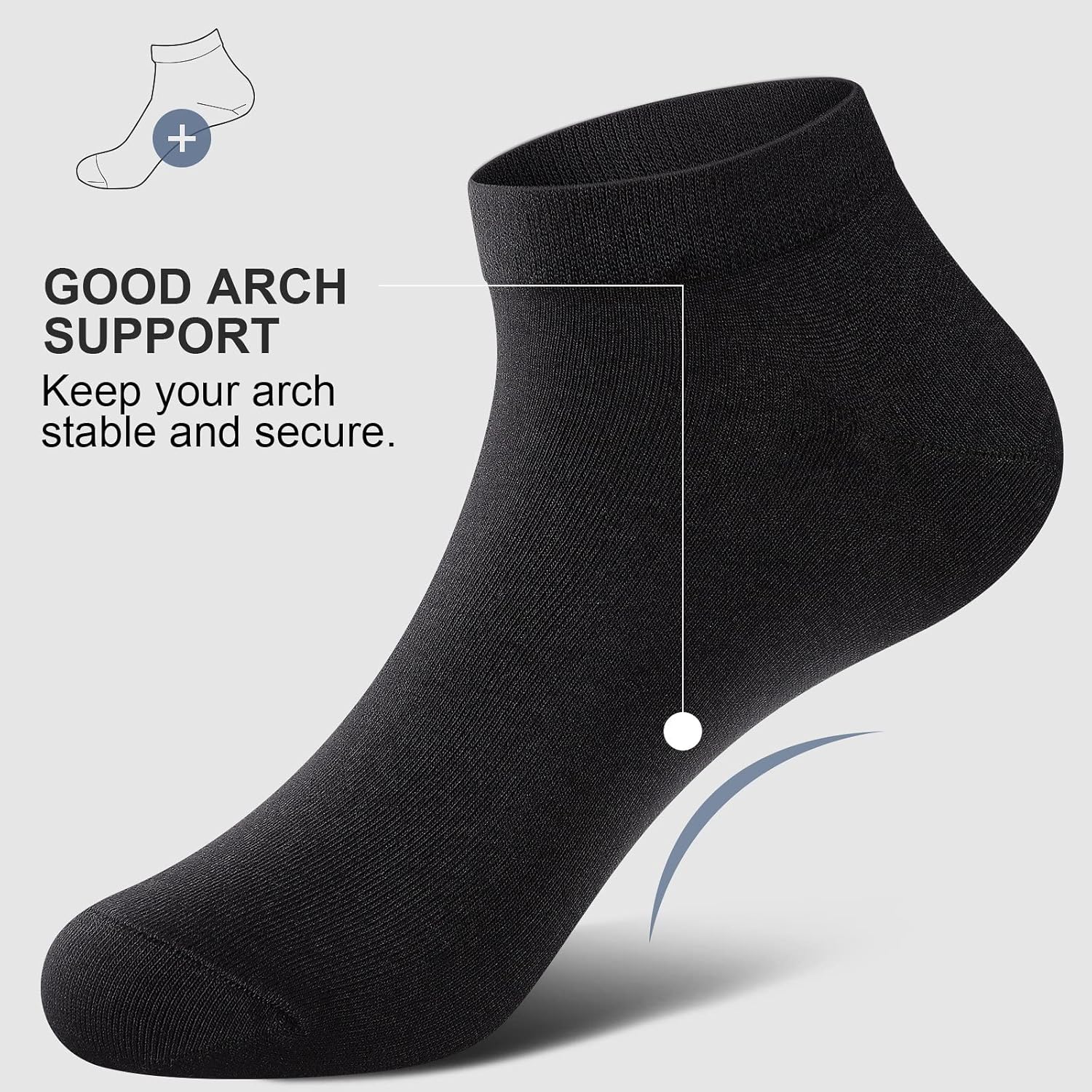 Wernies No Show Socks for Men Low Cut Ankle
