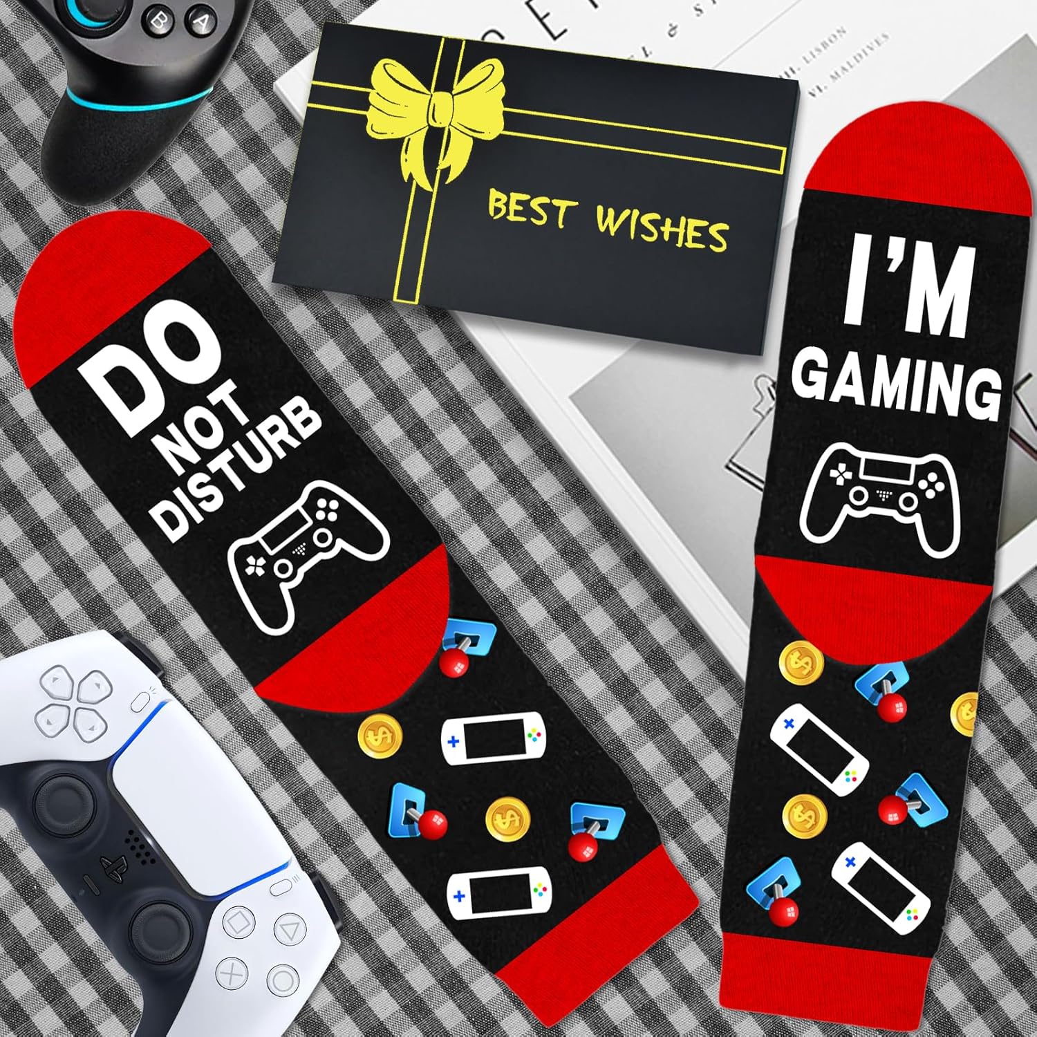 Do Not Disturb Im Gaming Socks