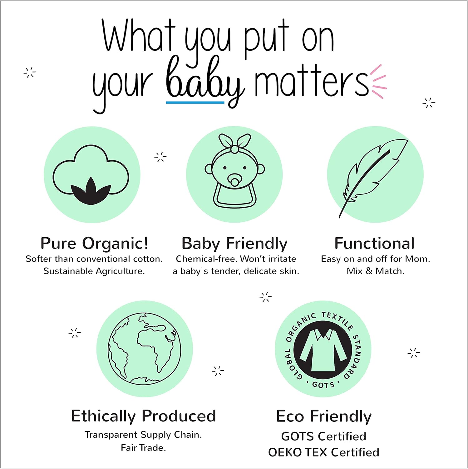 Perfect for Sleep Cozy and Comfortable for Baby Girls