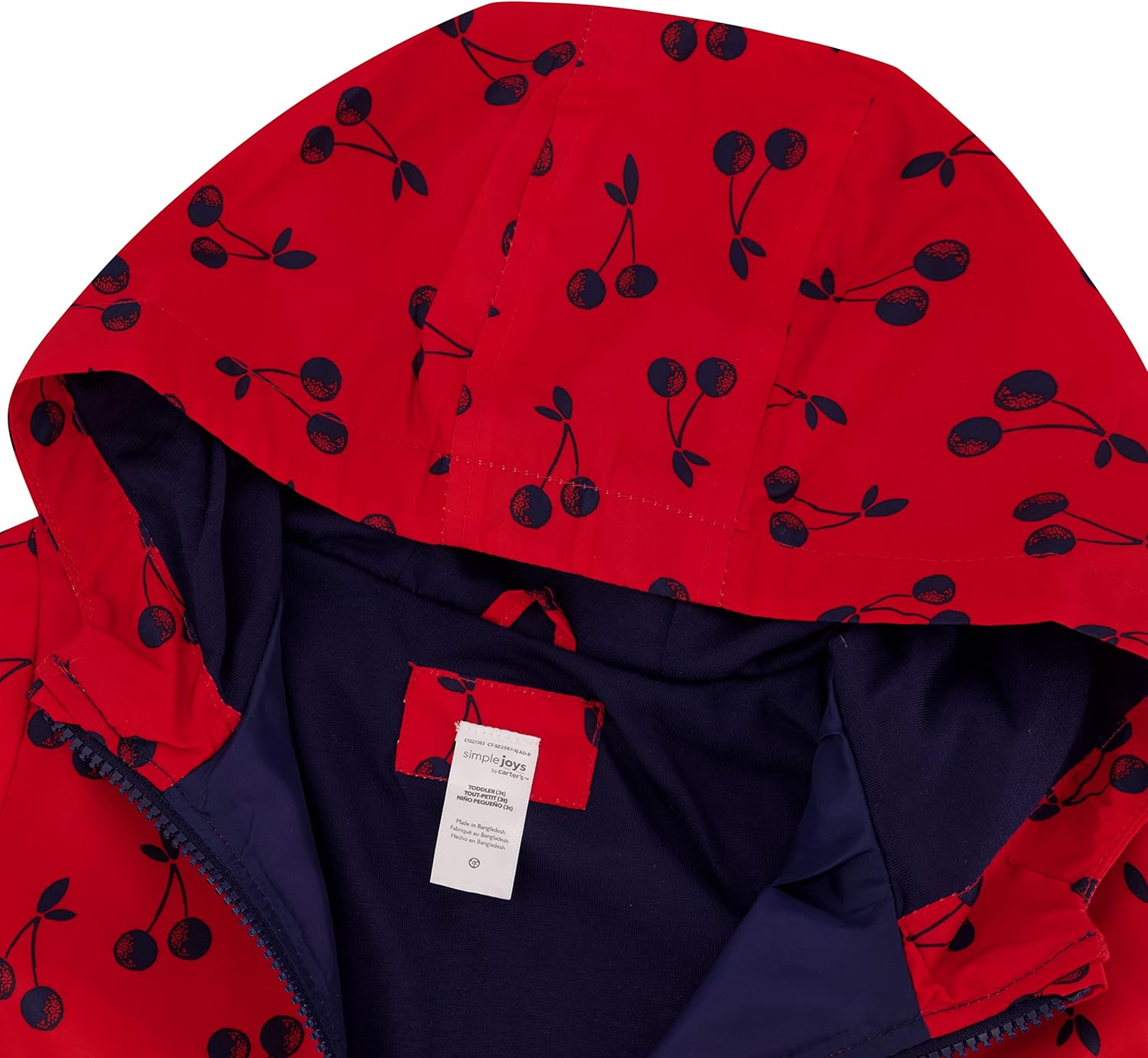 Simple Joys by Carters Raincoat for Baby Girlsraining ready
