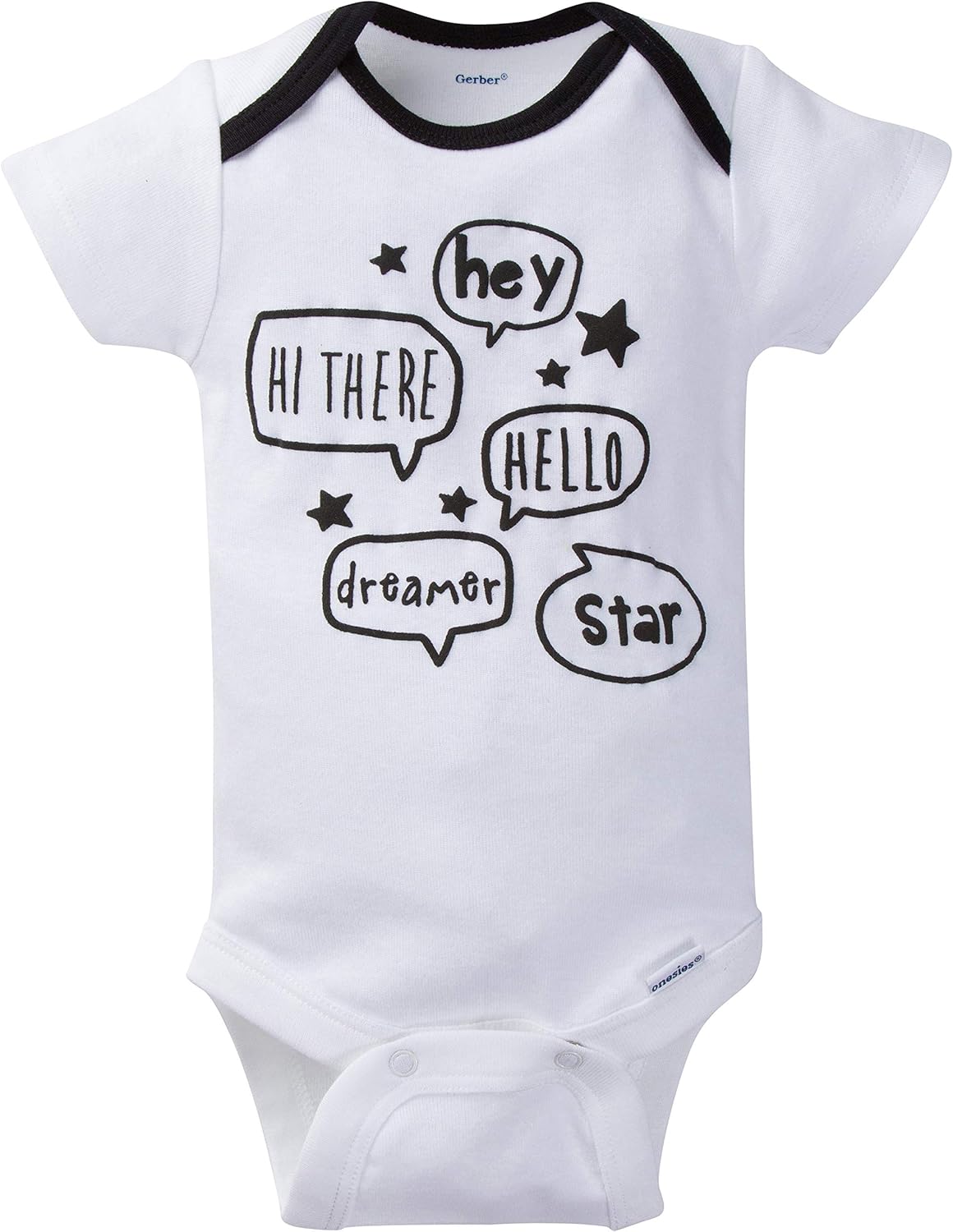 Perfect for daily wear 8-Piece Gerber Baby Onesie Bodysuits