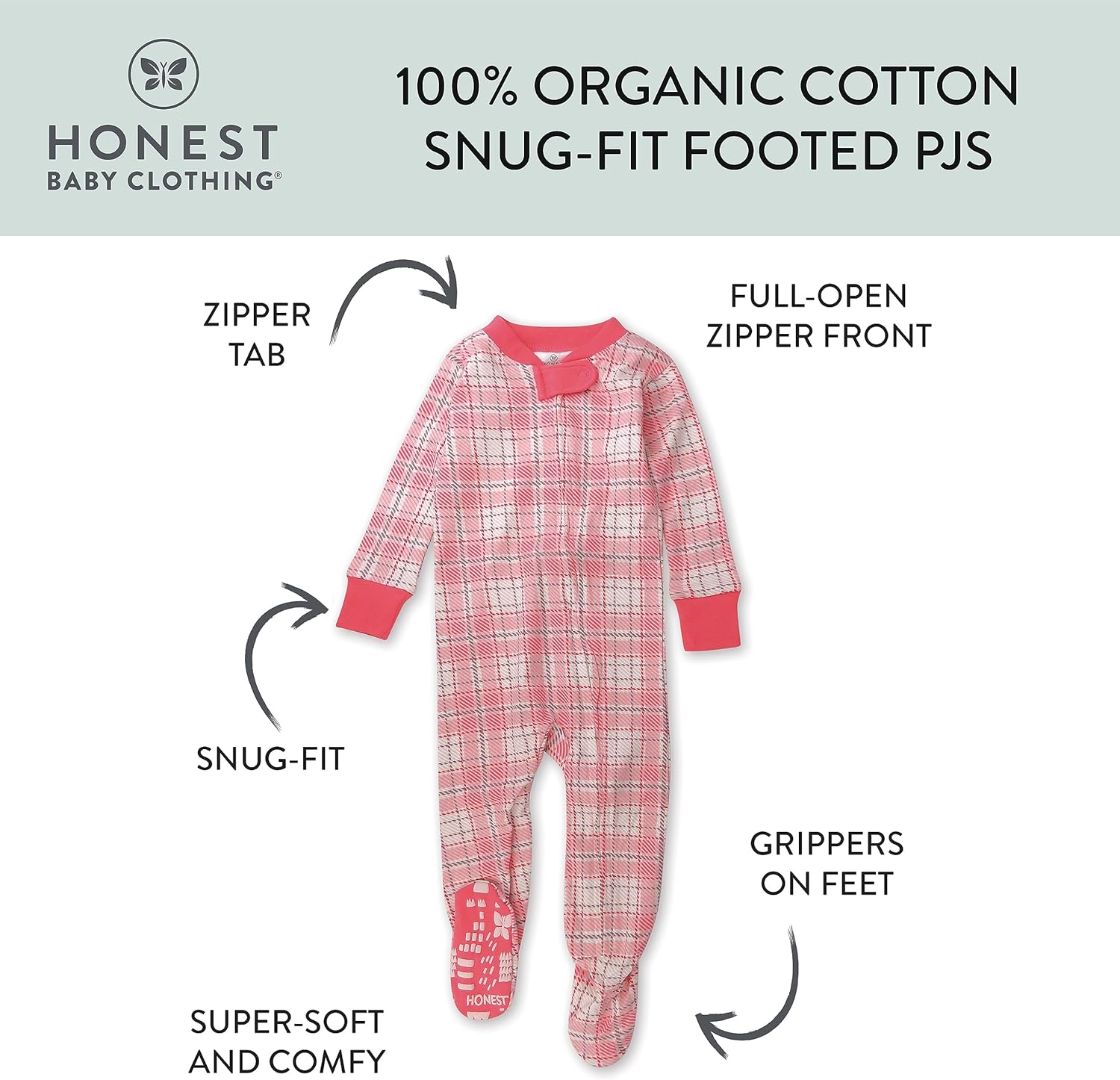 Honest Baby Organic Kids Pajamas