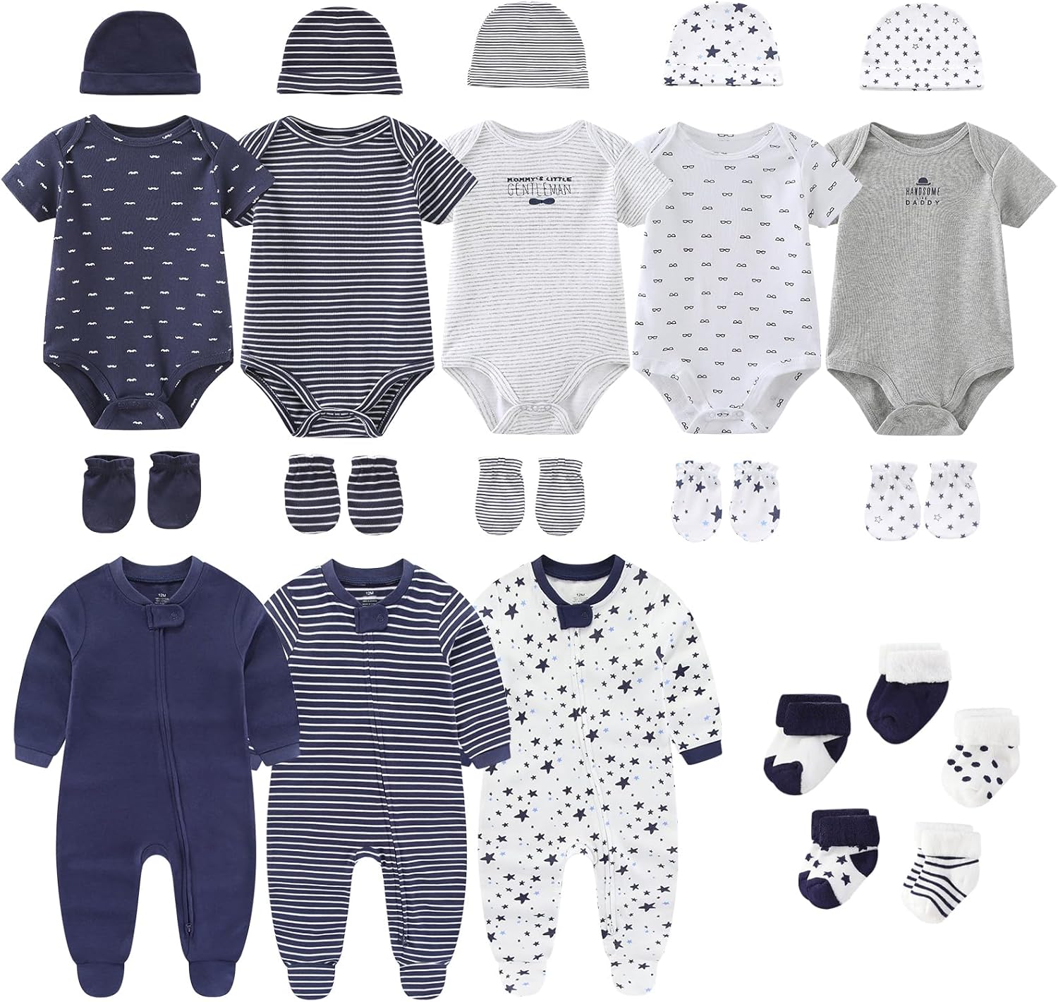 Perfect Newborn Layette for Newborn Boys Girls