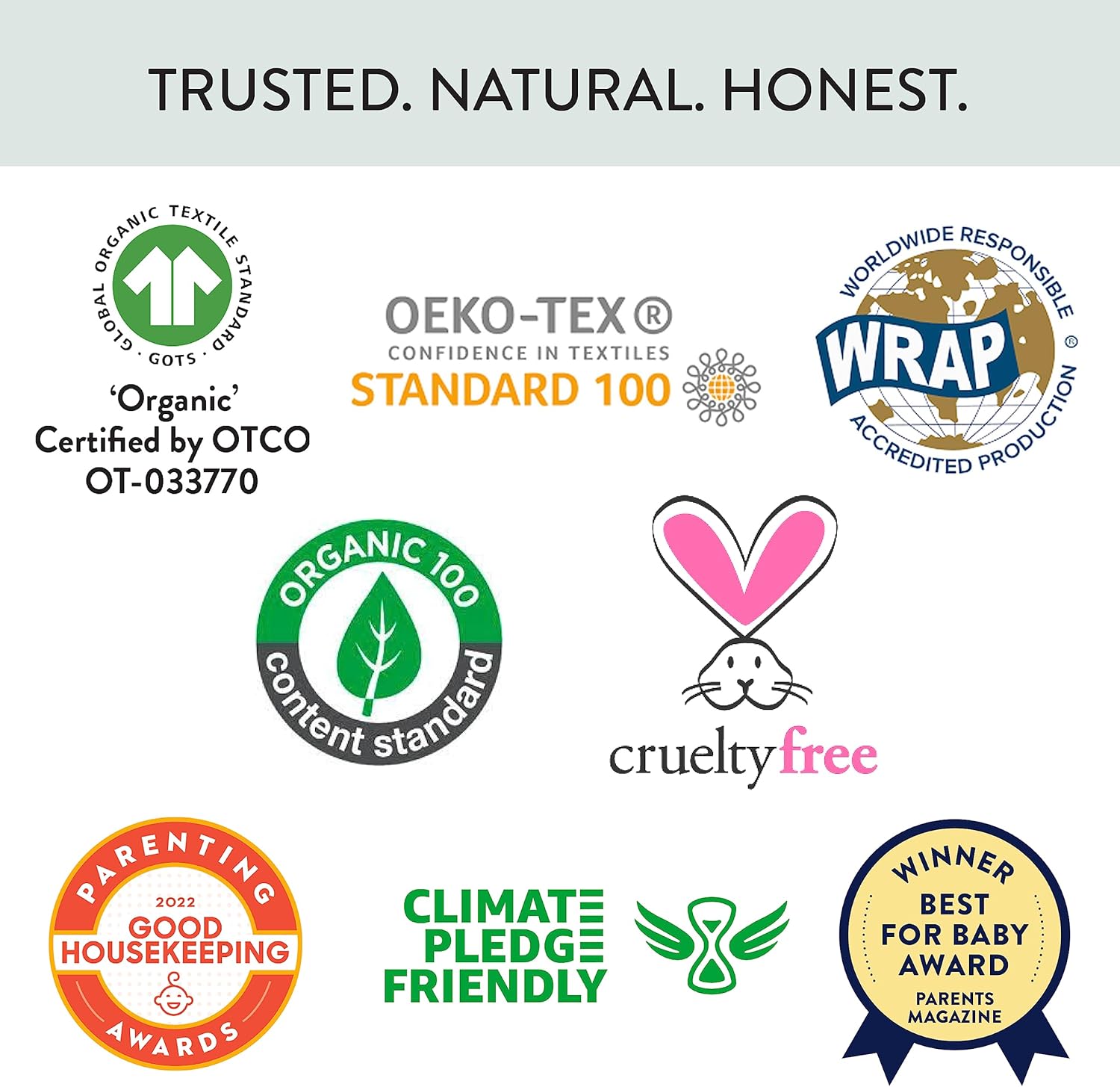 Honest Baby Organic Kids Pajamas