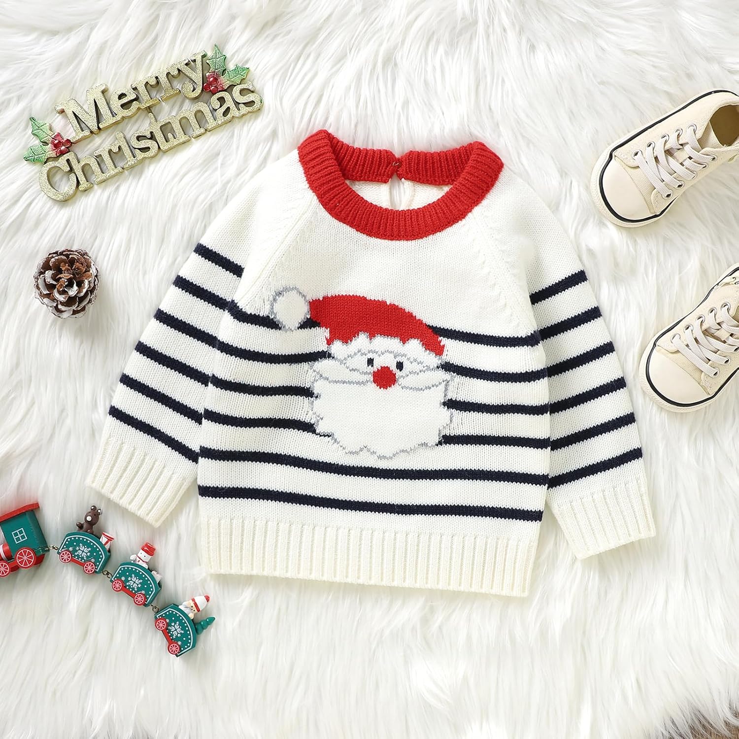 Newborn Baby Girls Knitted Sweater