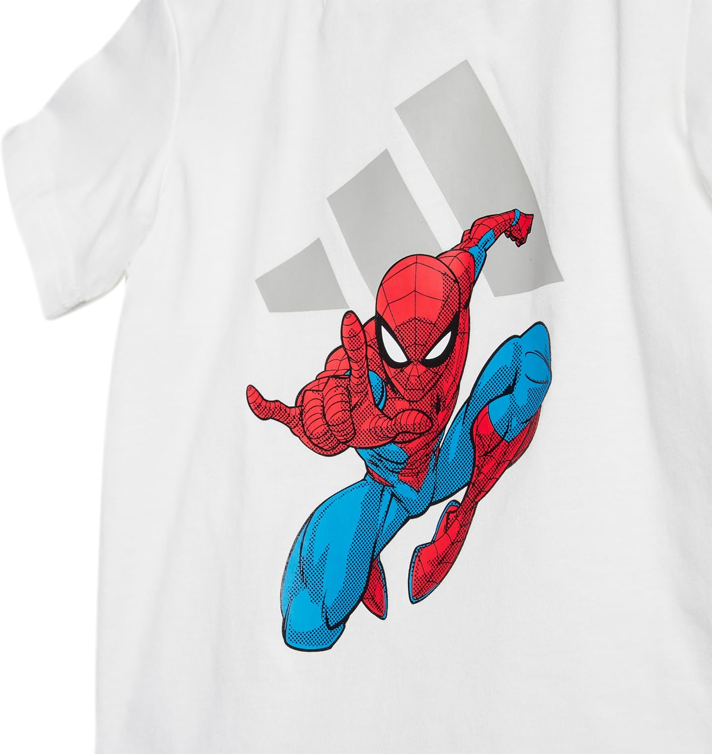 Adidas Baby Girls Marvel Spider-Man T-Shirt Set