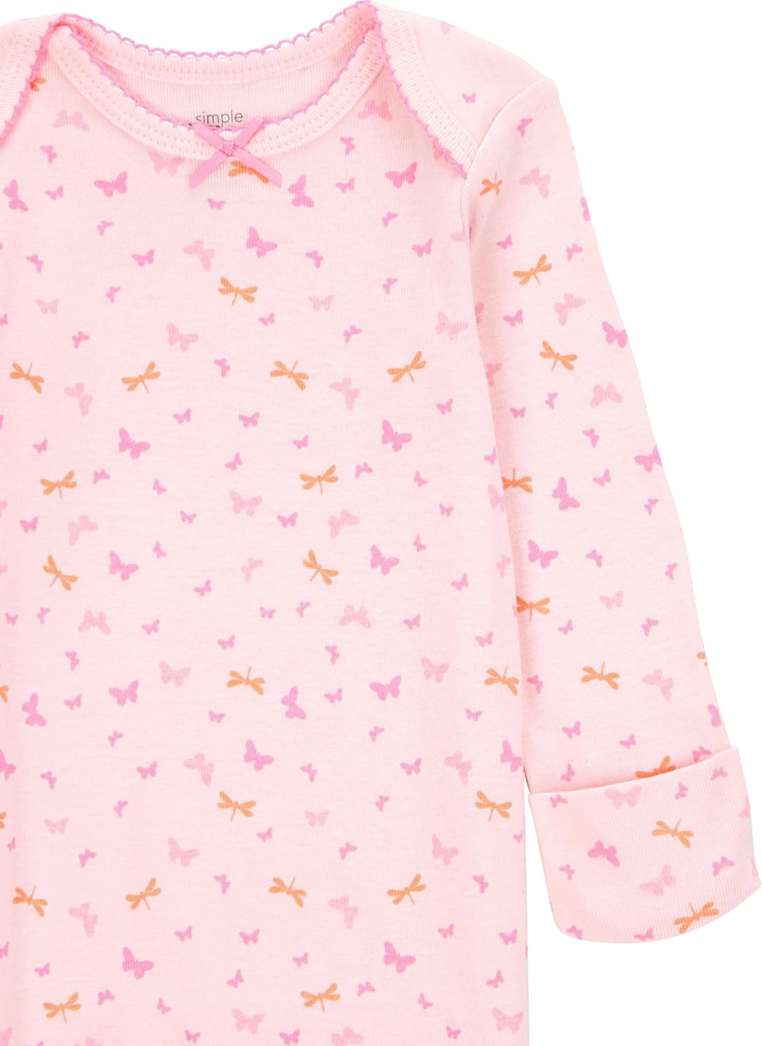 Simple Joys by Carters Baby Girl 3-Pack Cotton Sleep Gown Set