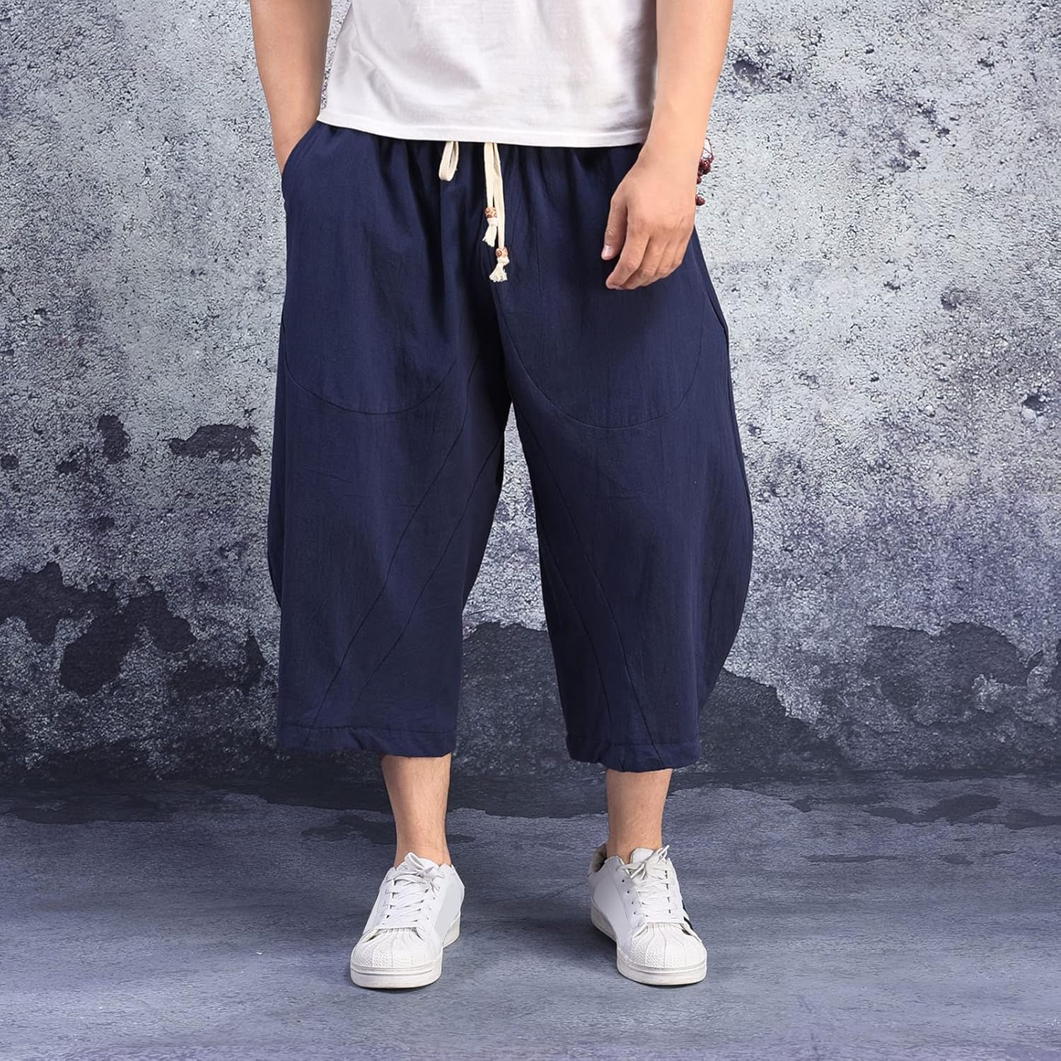 Premium Mens Wide Leg Casual Pants