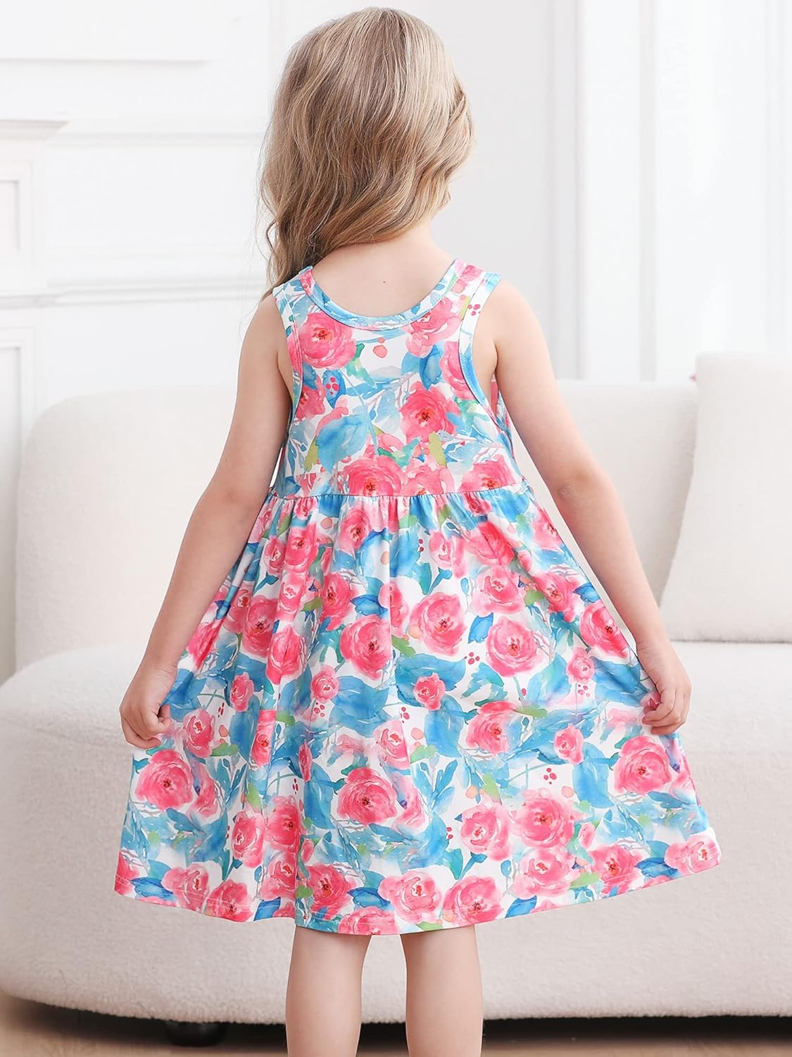 Cute Summer Pouch Dress for Kids