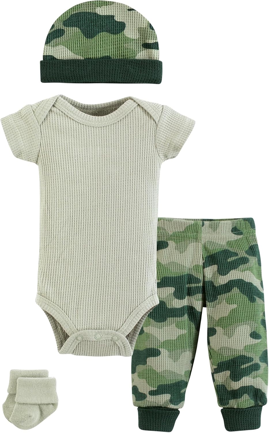 Hudson Baby Thermal Preemie Layette Set 4pc