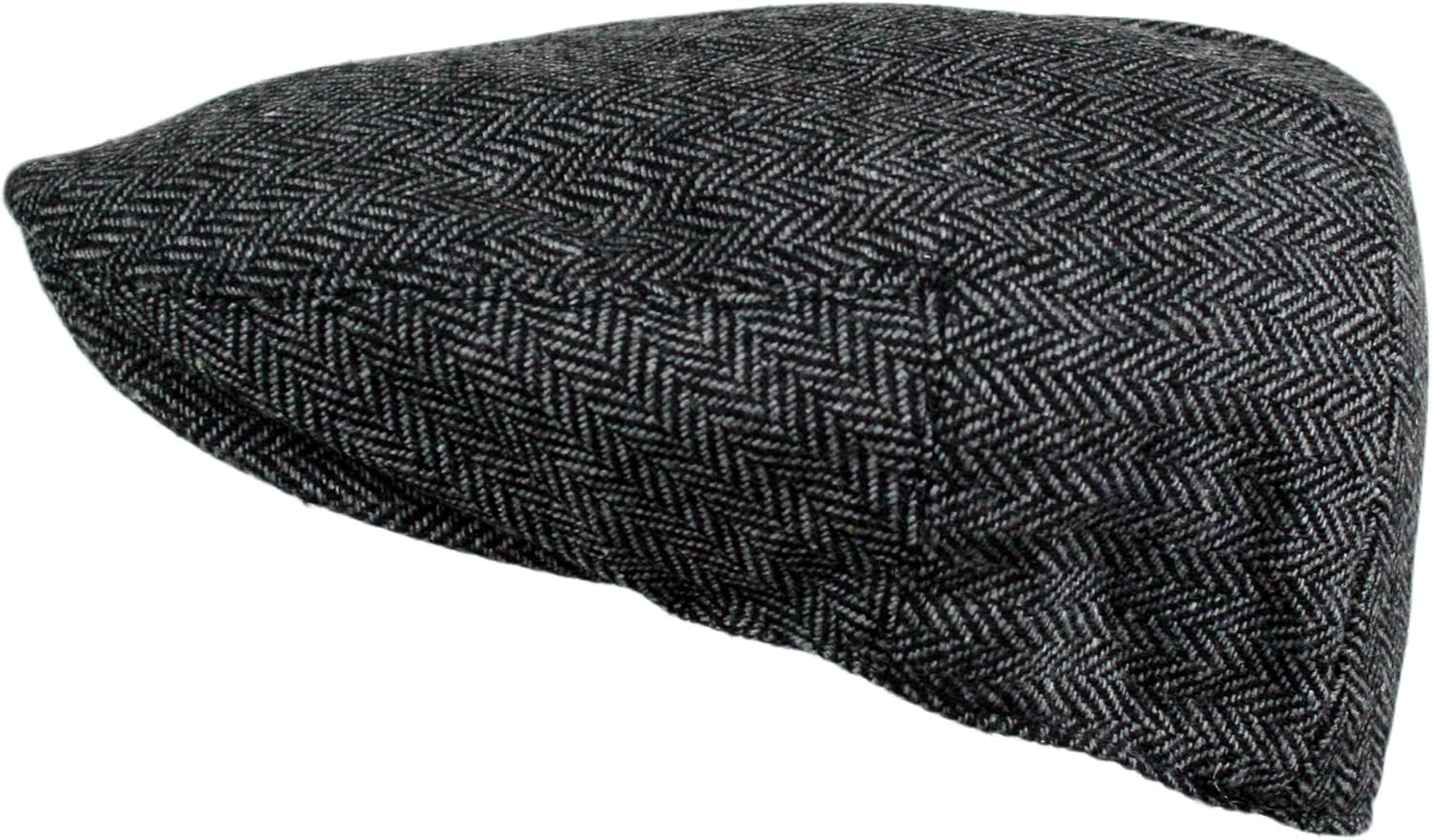Classic Herringbone Ivy Newsboy Cap