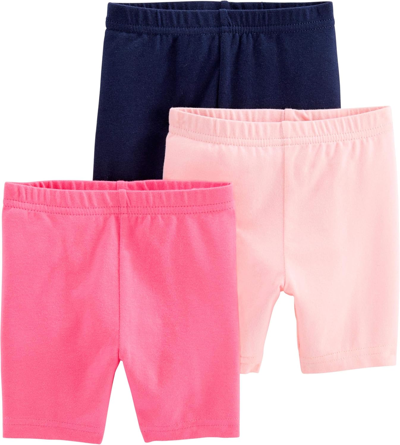 Simple Joys Bike Shorts 3-Pack for Babies Kids