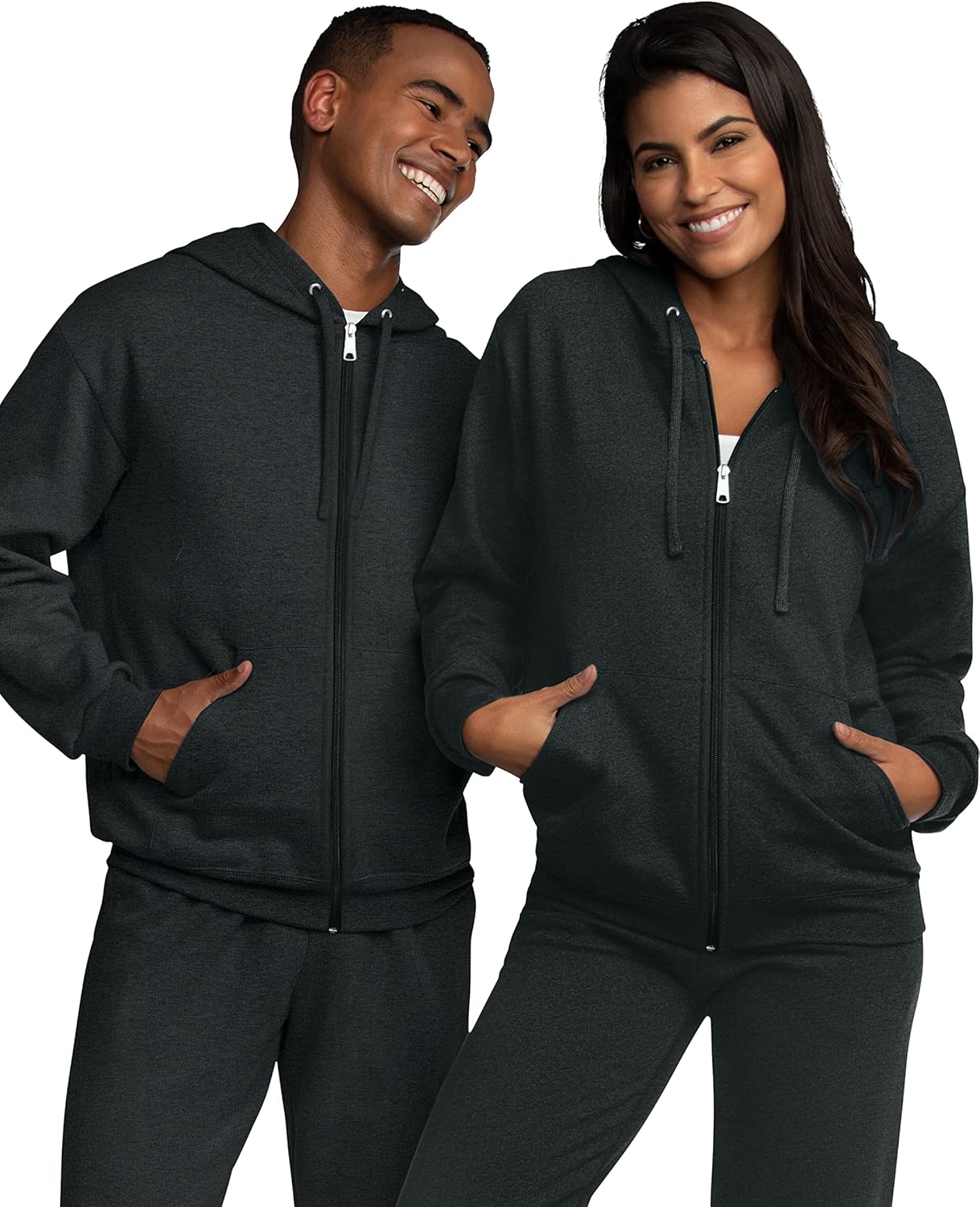 Perfect Fit Unisex Full Zip Hoodie