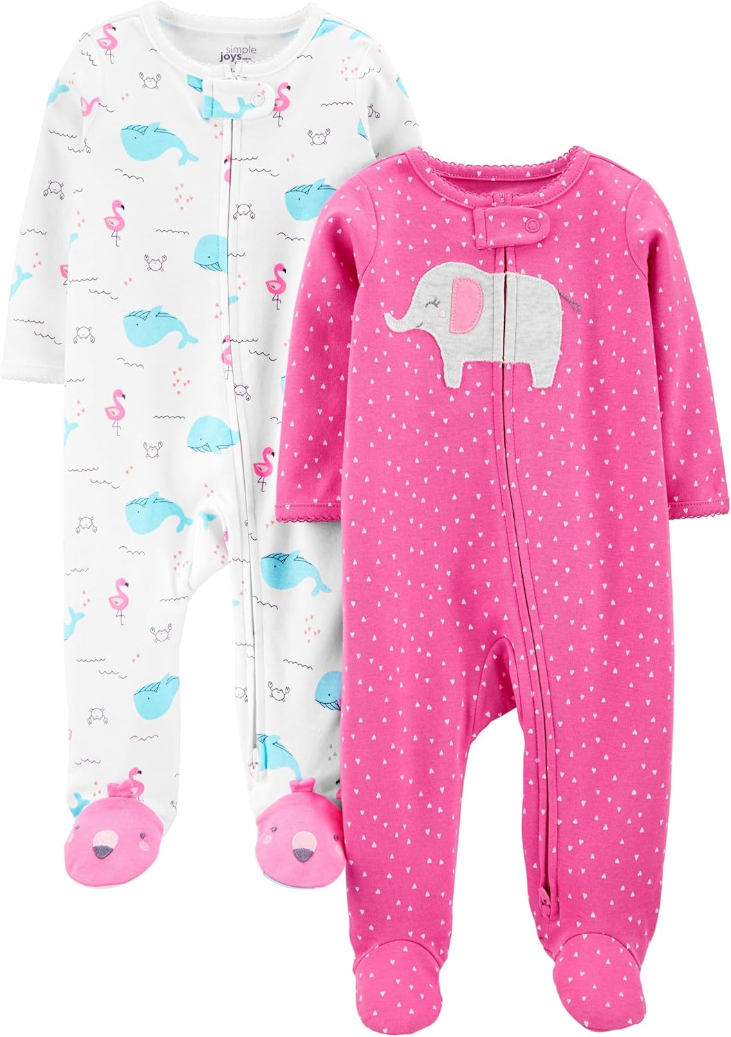Adorable Animal Character 2-Pack Simple Joys by Carters