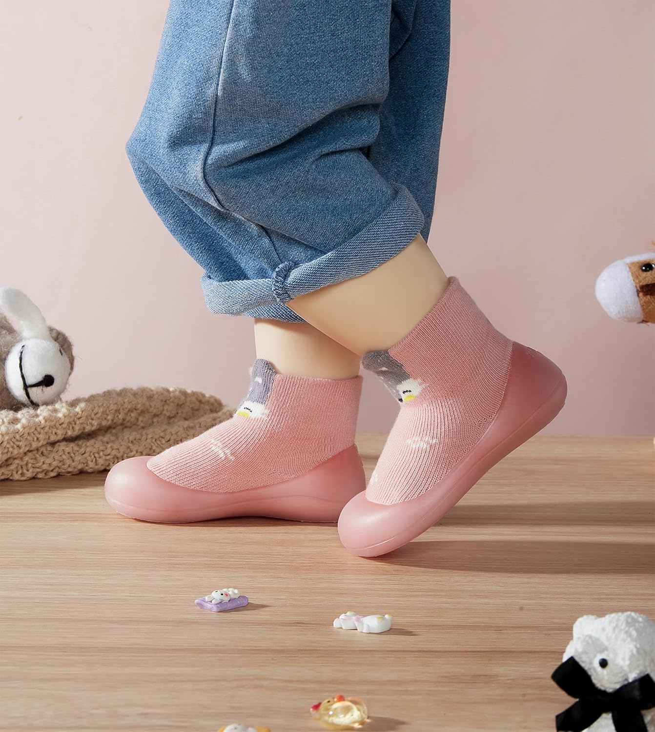 Baby Girls Soft Sock Shoes