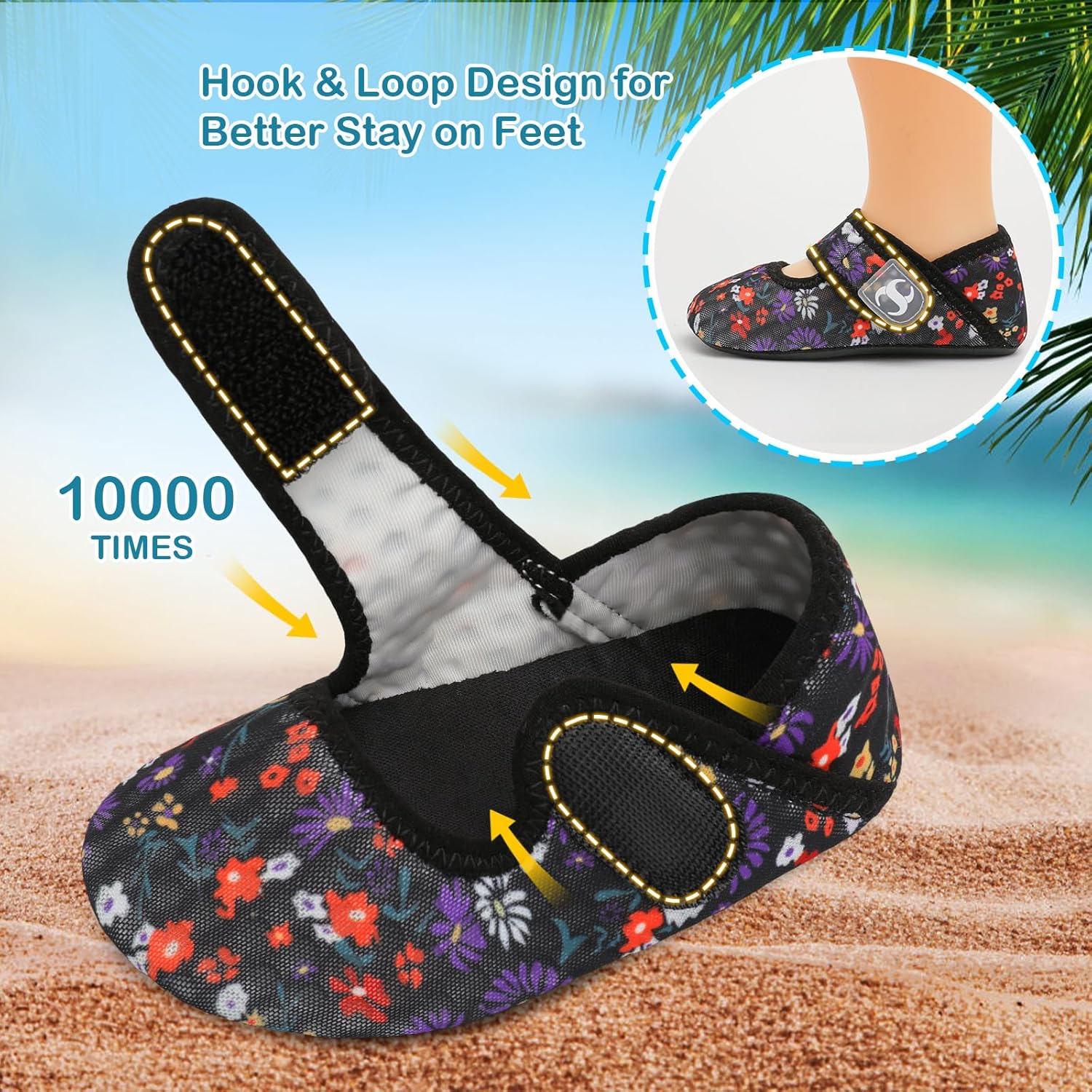 Scurtain Toddler Water Shoes