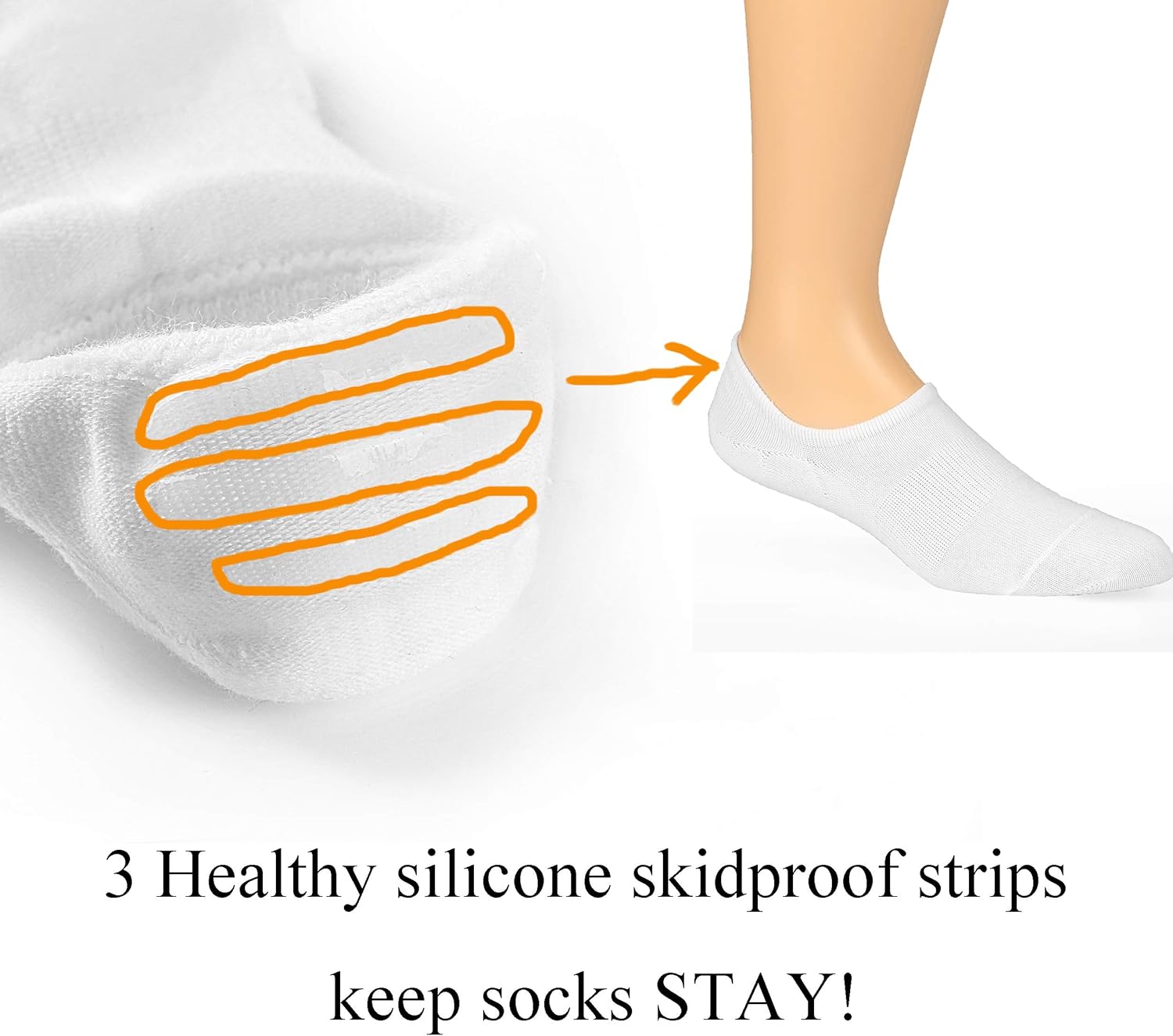 Anti-Show Socks for Men and Women